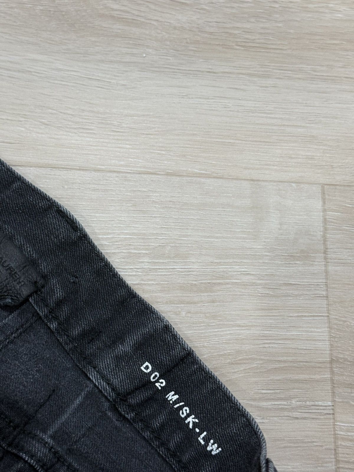 Saint Laurent Paris Saint Laurent Distressed Skinny Denim Jeans Size US 30 / EU 46 - 12 Thumbnail