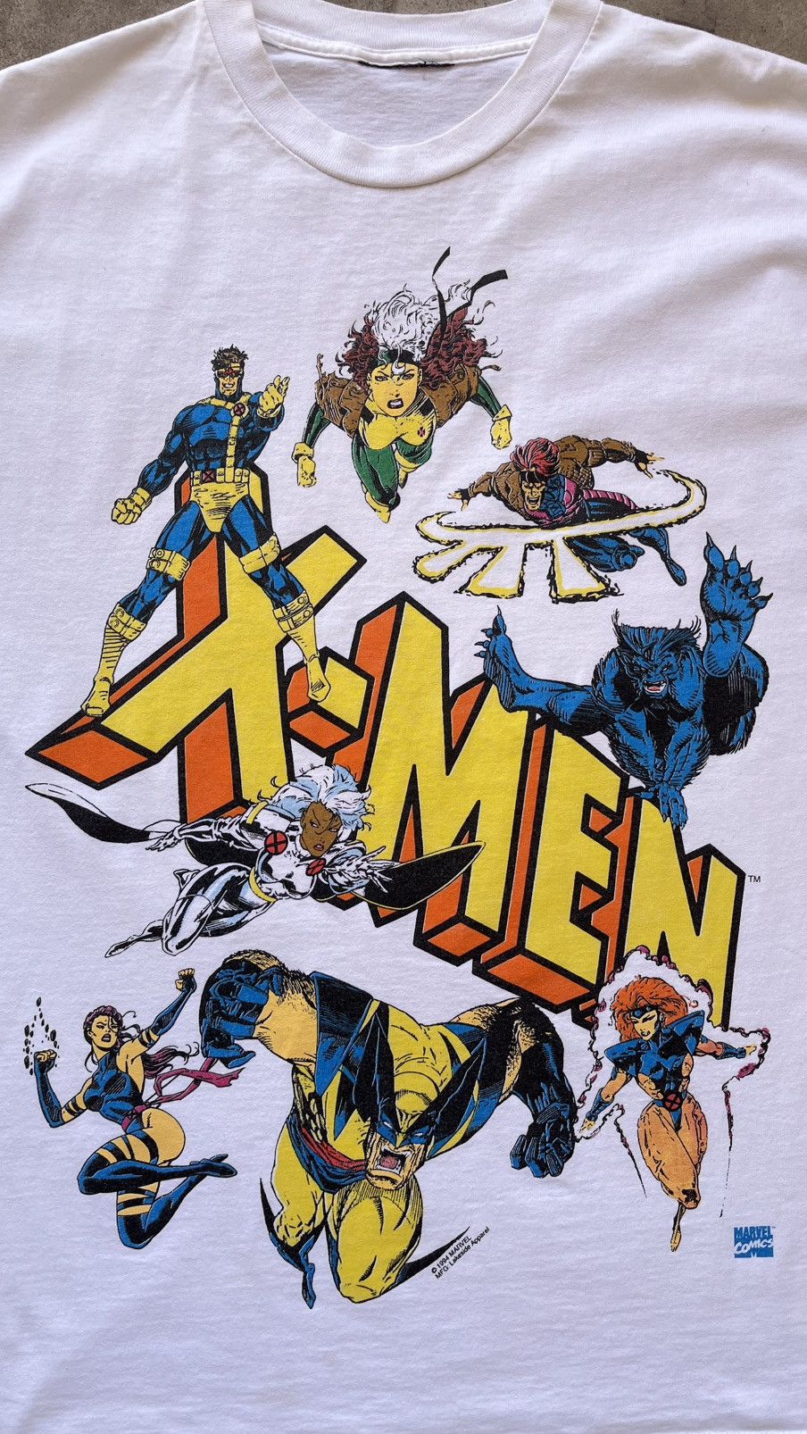 Vintage 1994 X-Men Marvel Comics Shirt Size US XL / EU 56 / 4 - 2 Thumbnail