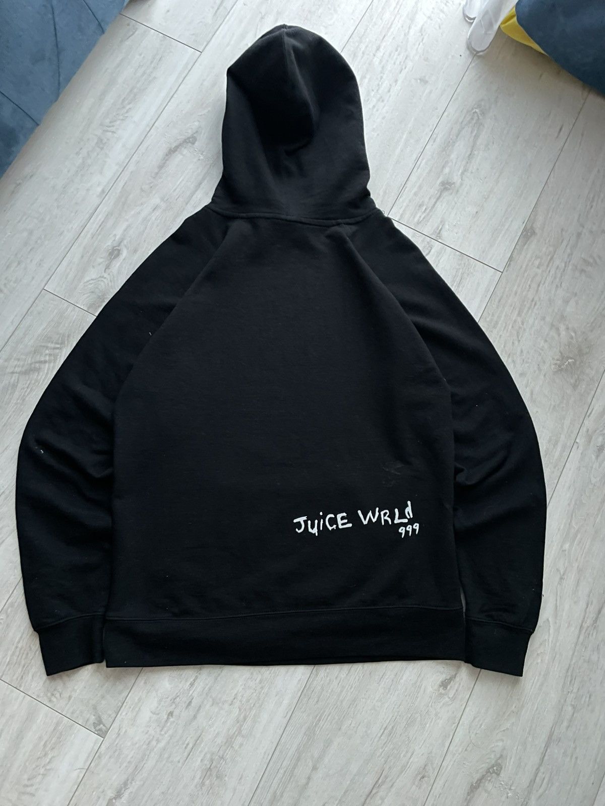 Rap Tees Juice Wrld 999 “Never Tell A Lie” Black Hoodie Rap RARE Size US M / EU 48-50 / 2 - 2 Thumbnail
