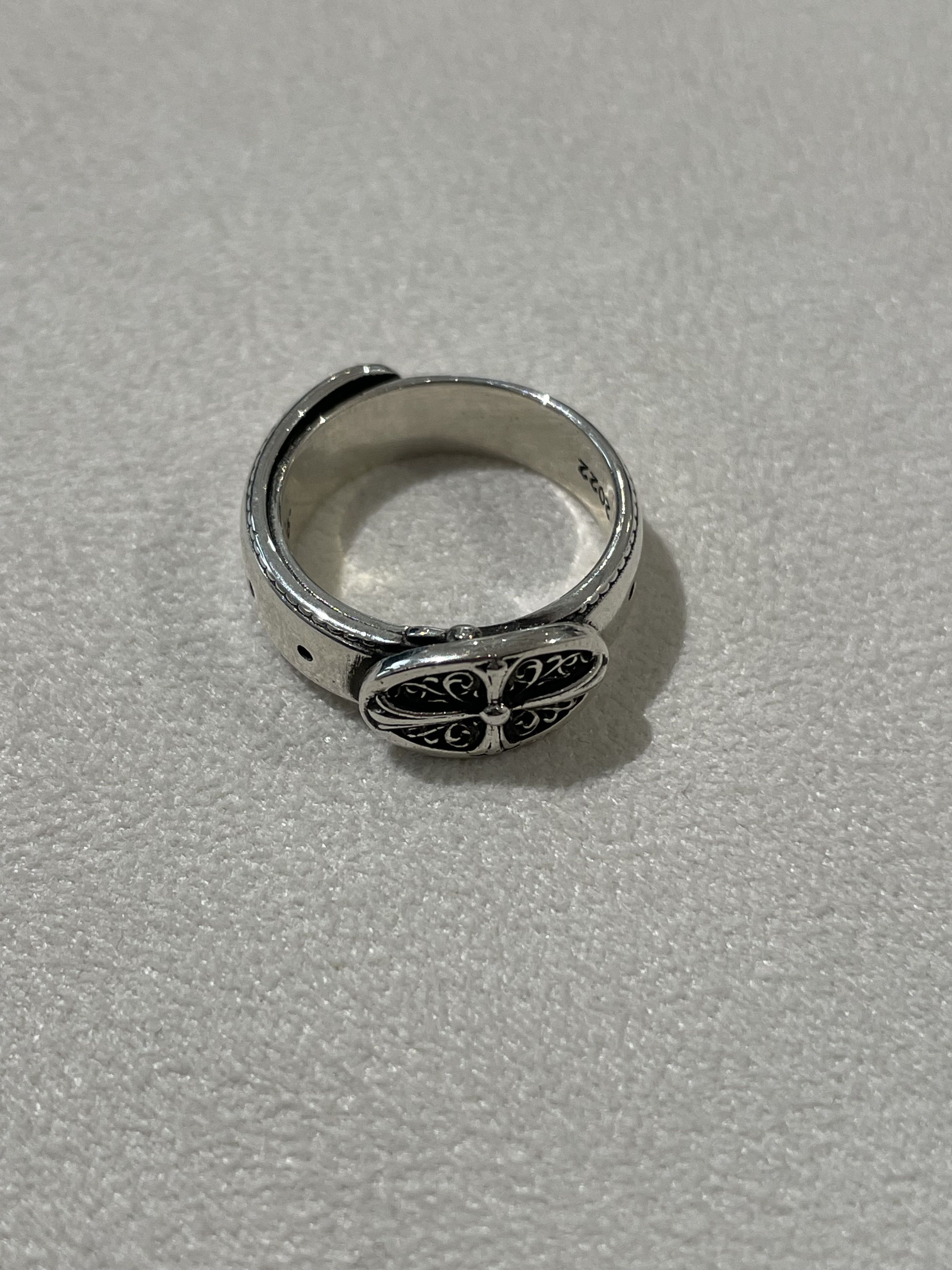 Chrome Hearts Chrome Hearts Silver Oval Belt Keeper Ring Size ONE SIZE - 10 Thumbnail