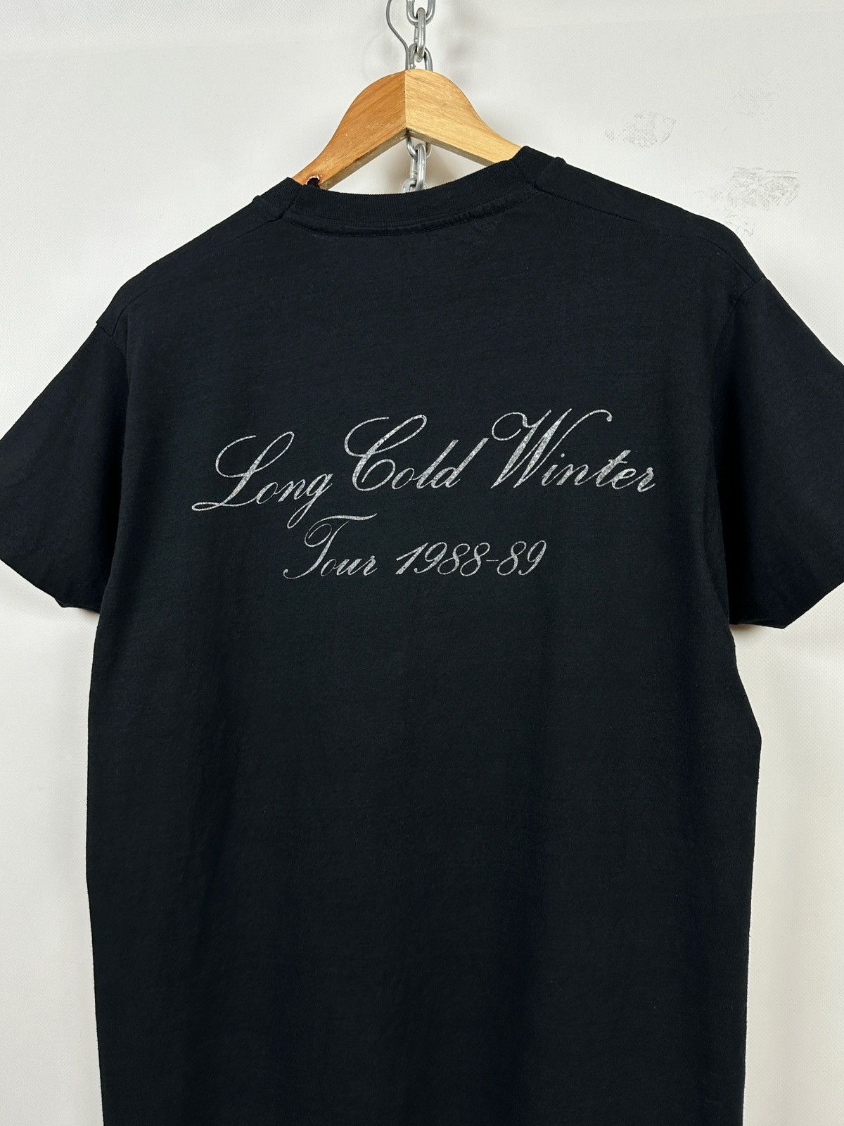 Band Tees 1988 Vintage Cinderella Long Cold Winter Tour Band T-Shirt Size US L / EU 52-54 / 3 - 14 Thumbnail
