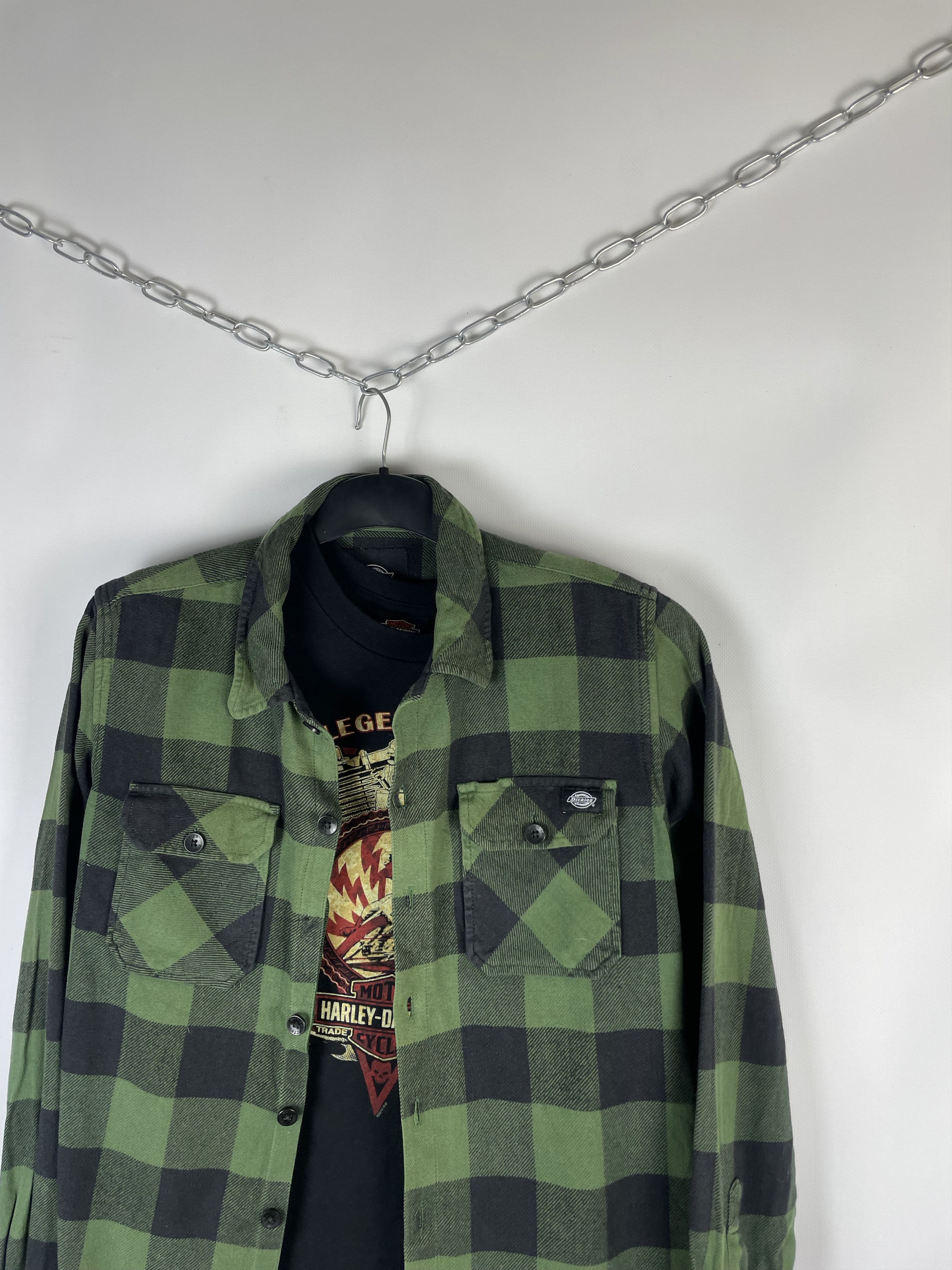 Dickies Flannel Dickies Vintage Mens Shirt Size US M / EU 48-50 / 2 - 3 Thumbnail
