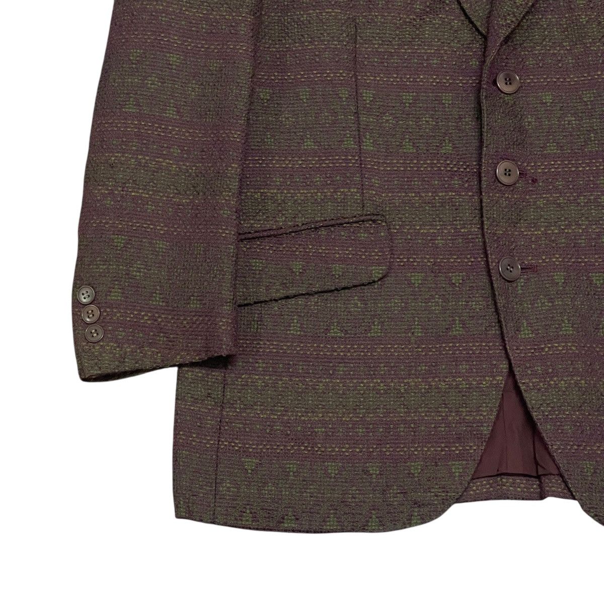 Kenzo Vintage Kenzo Paris Collection Tweed Wool Blazer Jacket Size US L / EU 52-54 / 3 - 4 Thumbnail