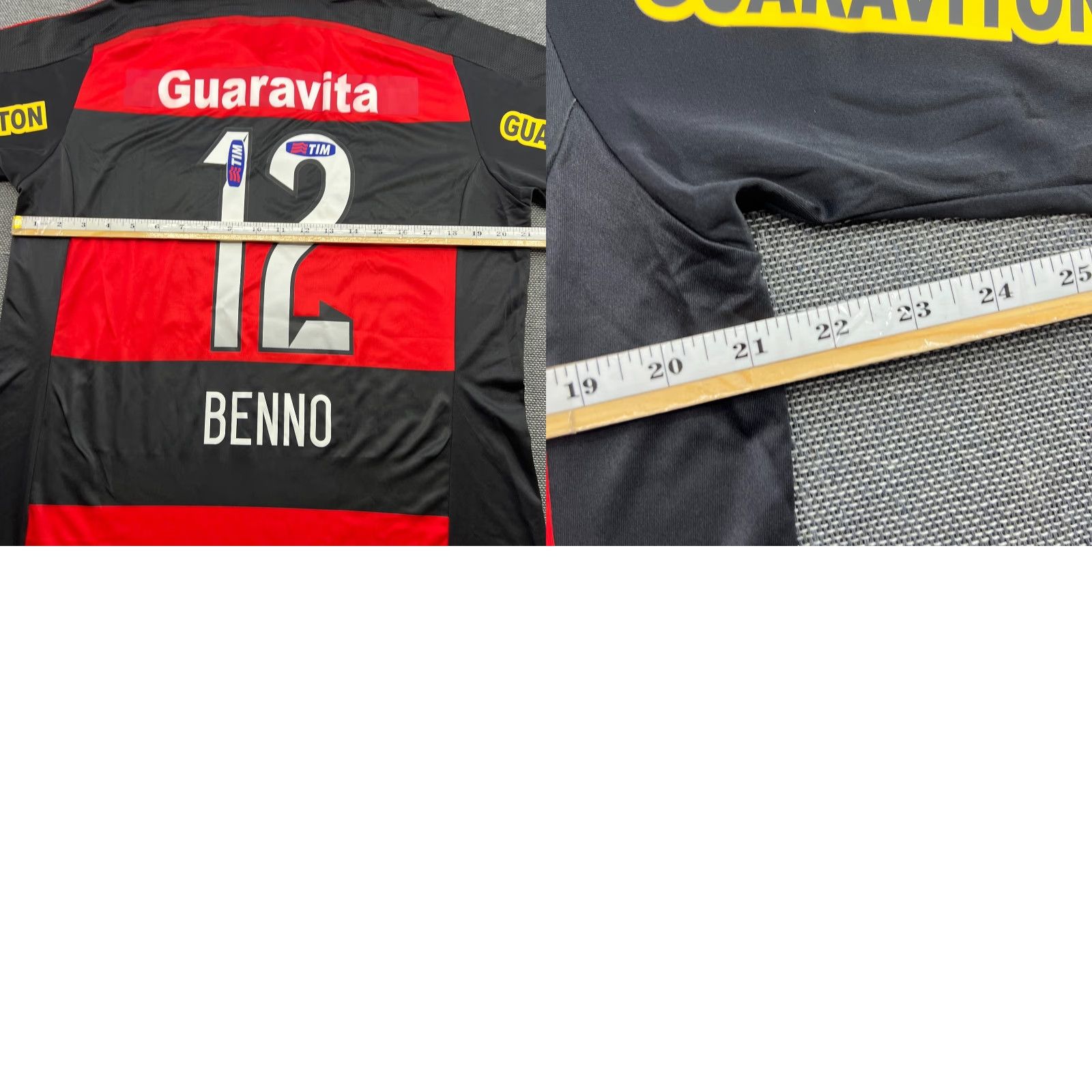 Adidas CR Flamengo 2014 2015 Home Jersey Football Mens Large Adidas Brazil Shirt T-Shirt Multicolor JSY Mens Size US L / EU 52-54 / 3 - 10 Thumbnail