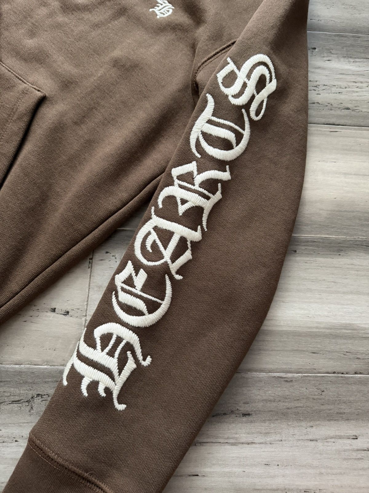 Chrome Hearts CHROME HEARTS 'SLO RIDE' BROWN QUARTER ZIP Size US S / EU 44-46 / 1 - 3 Thumbnail