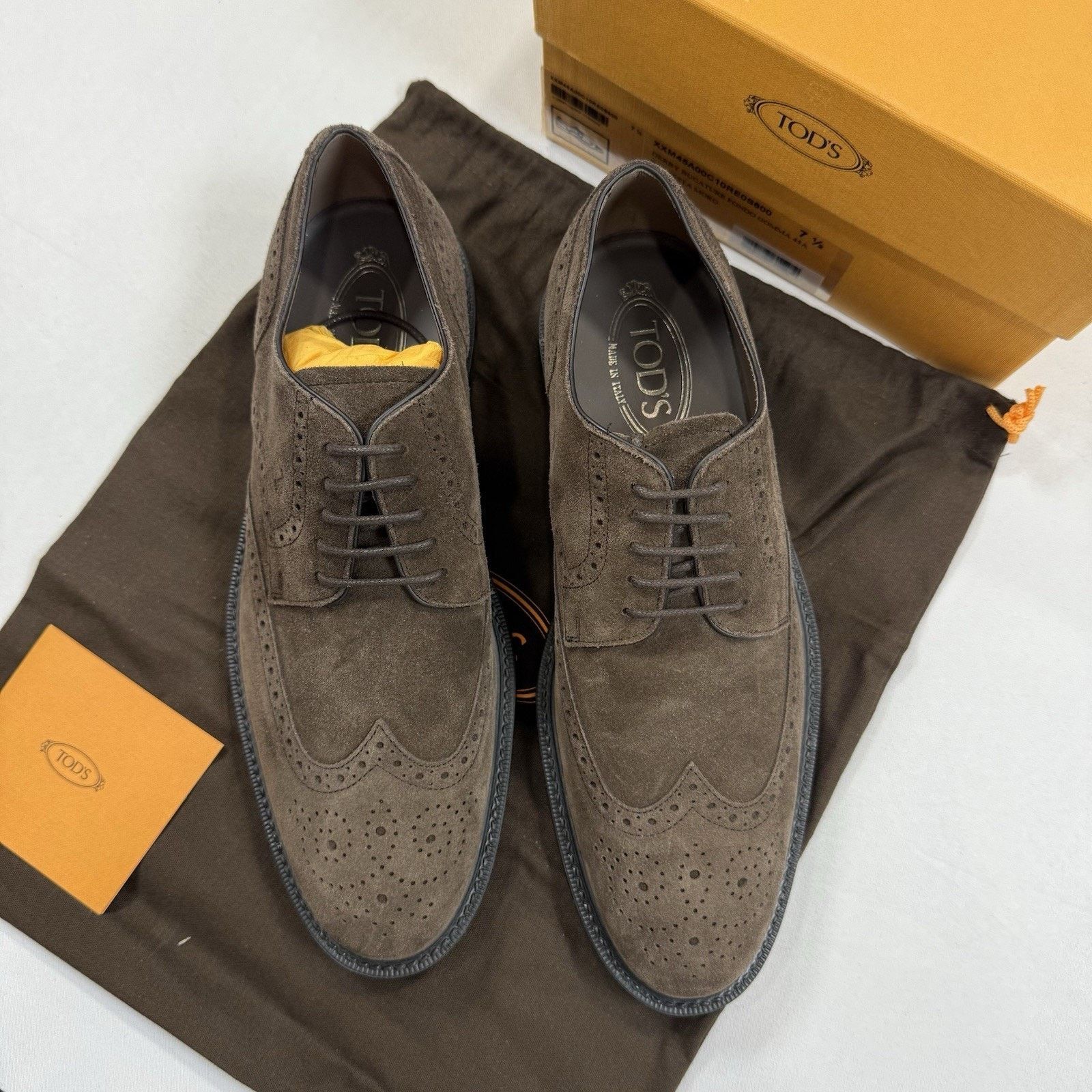 Tod's Tod’s Derby Dress Shoes Size 7.5UK/9US New In Box MSRP $695 Size US 9 / EU 42 - 3 Thumbnail