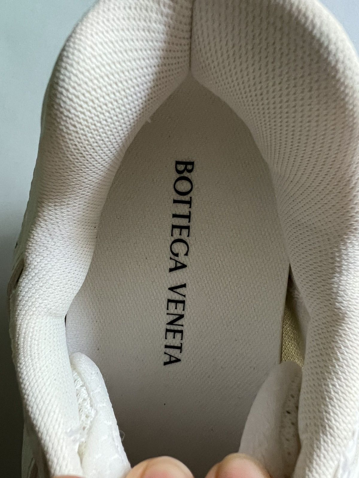Bottega Veneta Orbit Suede Sneakers in white Size US 7 / IT 37 - 7 Thumbnail