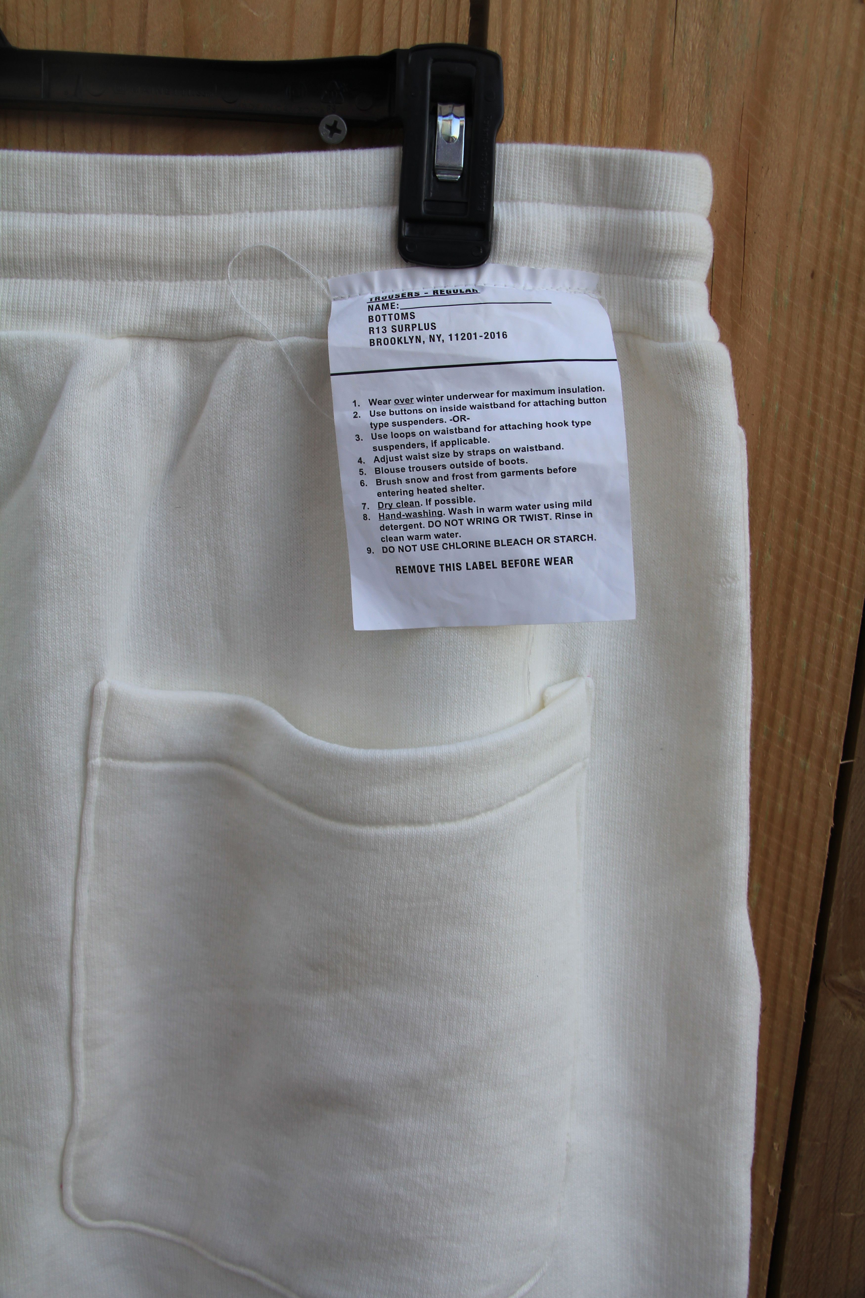 R13 R13 Drop Crotch Sweatpants Size US 36 / EU 52 - 3 Thumbnail