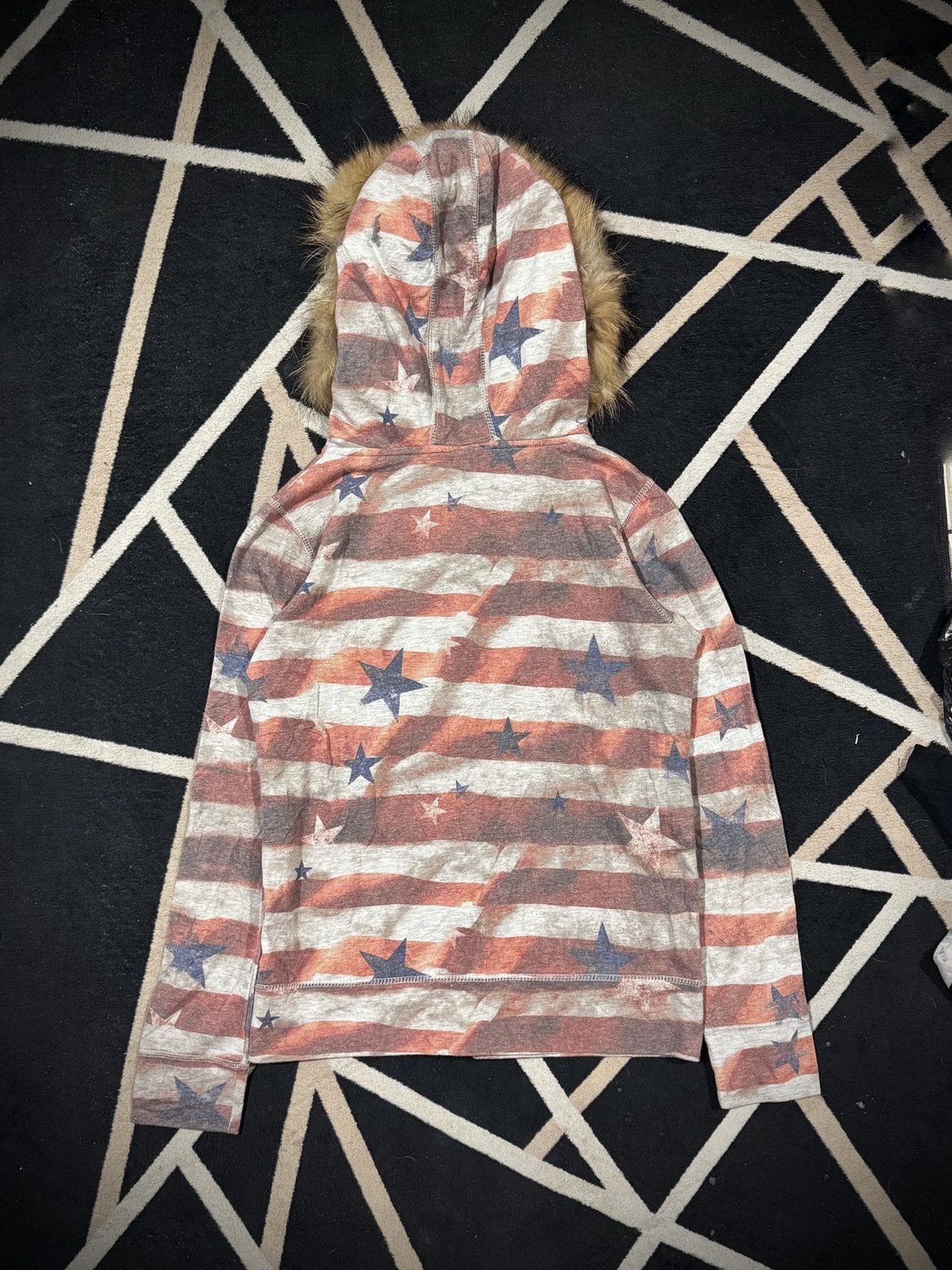 Le Grande Bleu (L.G.B.) Fur Hoodie American Ann Christine Japanese styled Size US S / EU 44-46 / 1 - 2 Thumbnail