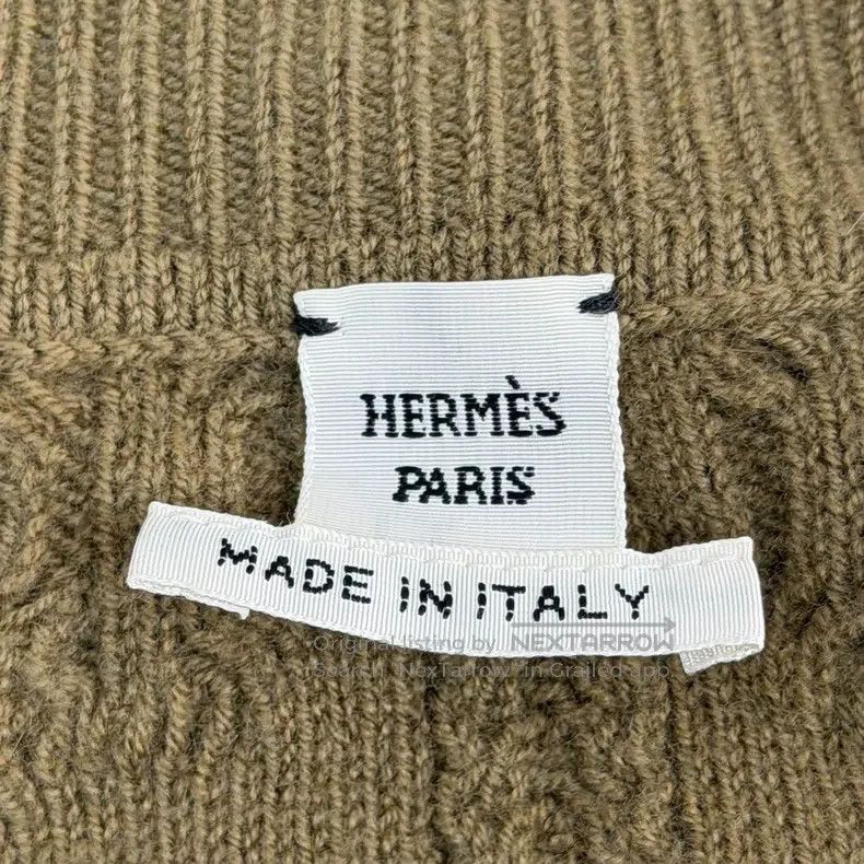 Hermes Hermes Camel Chain Pattern Wool Sweater Size XS / US 0-2 / IT 36-38 - 5 Thumbnail