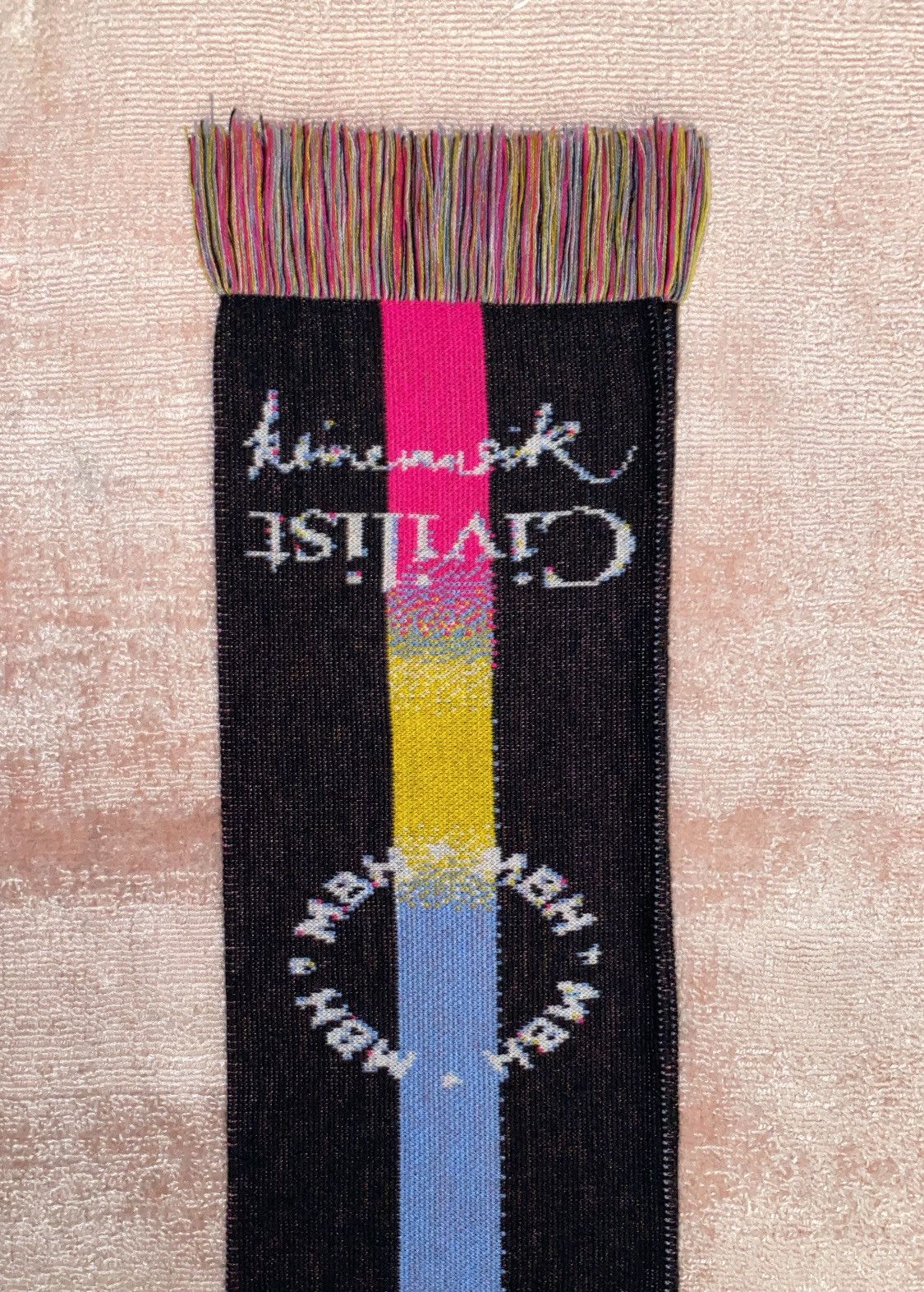 Civilist Keinemusik x Civilist Football Scarf Merch 2017 rare Size ONE SIZE - 6 Thumbnail