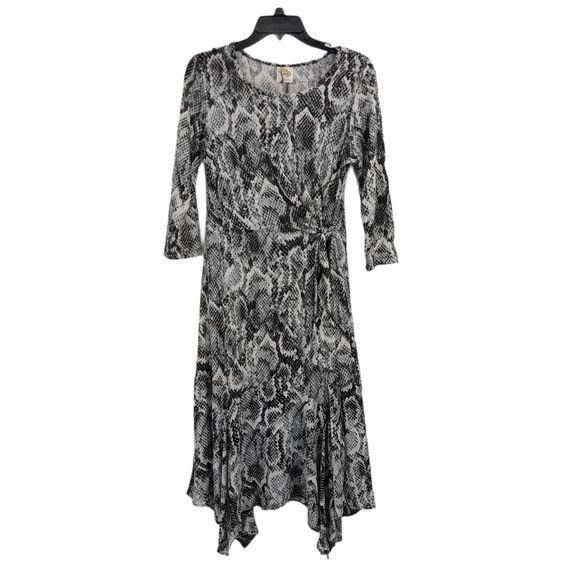 Vintage Y2K Anthro Fairy Grunge Knit Maxi Dress Sz L Snake Handkerch Size L / US 10 / IT 46 - 1 Thumbnail