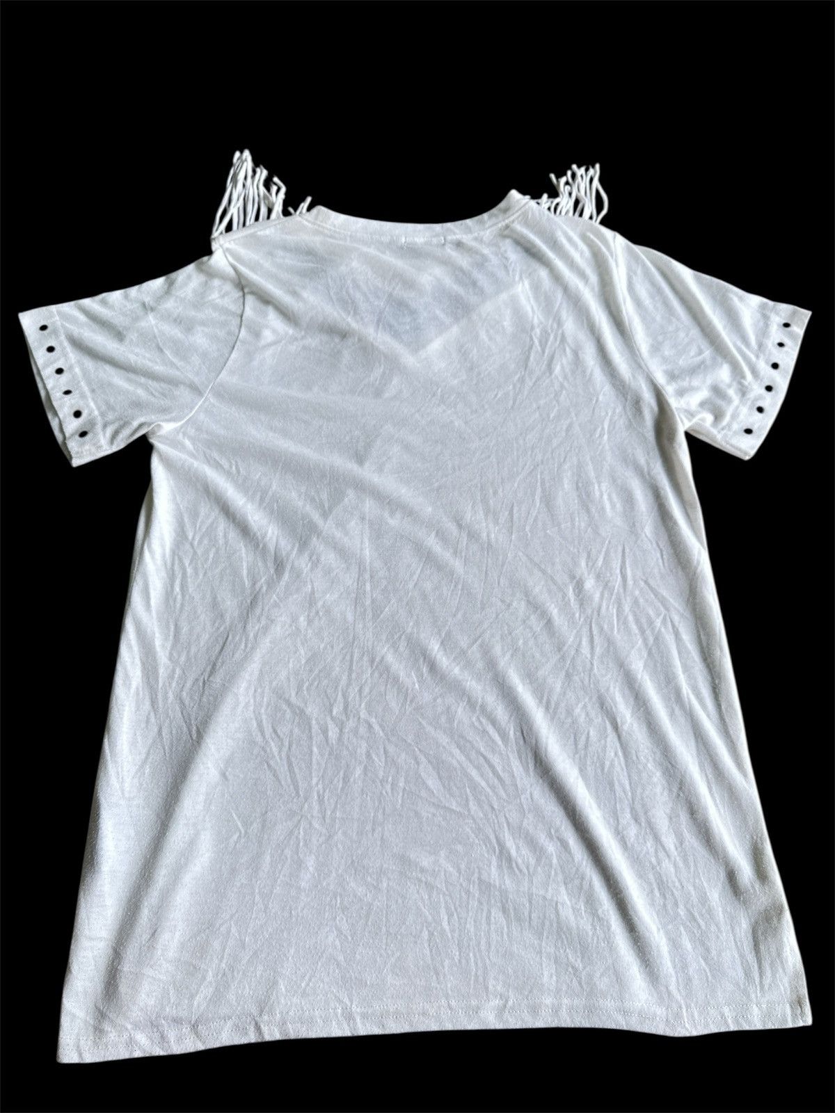 Kapital Favori White Tee Crazy Design . Size US S / EU 44-46 / 1 - 2 Thumbnail