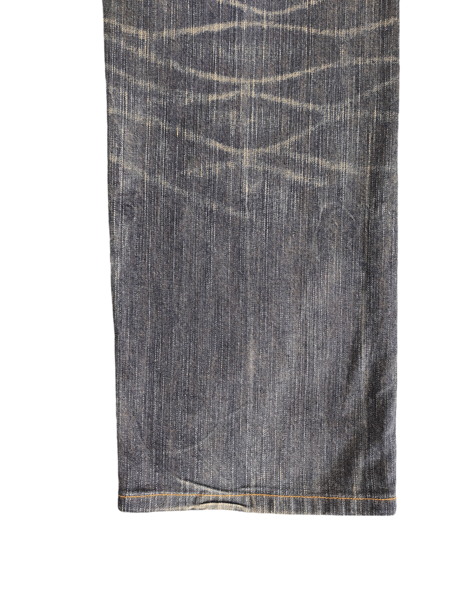 Comme des Garcons × Undercover Vintage Y2k Edwin Xv Double Waist Clawmark Denim Jeans Size US 35 - 15 Thumbnail