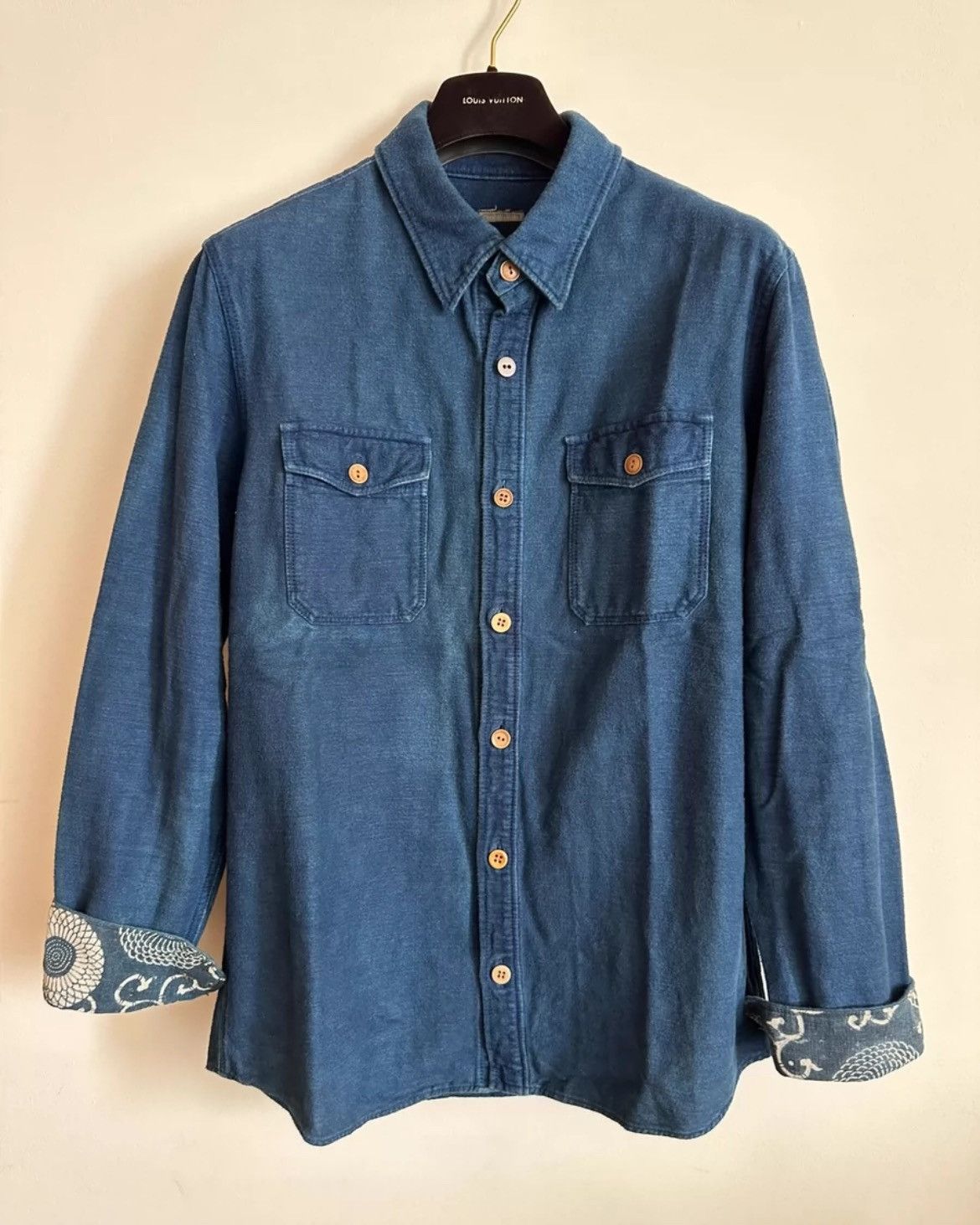 Visvim Visvim ICT 15AW cuff antique fabric flip over shirt Size US L / EU 52-54 / 3 - 3 Thumbnail