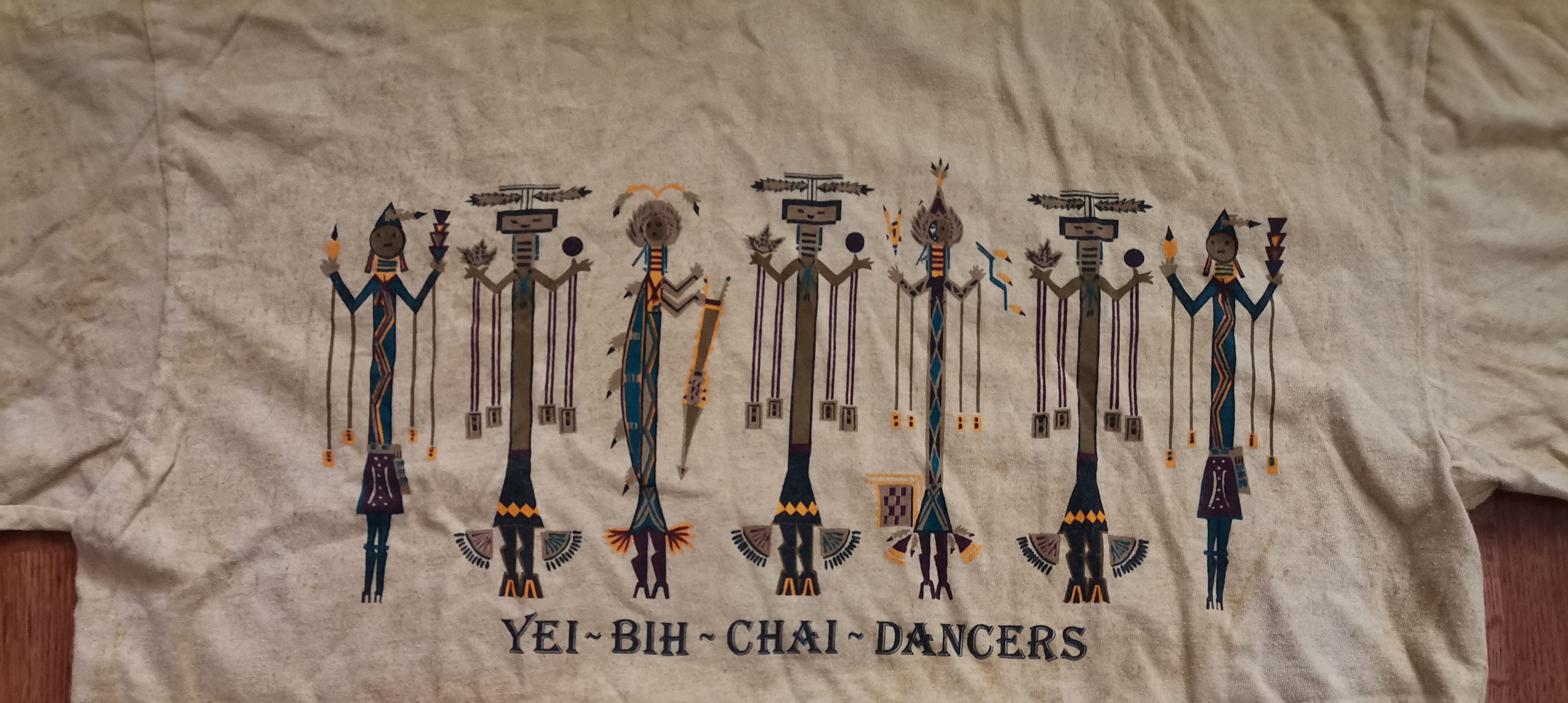 Vintage Vintage Factory Artwear Dancers Dyed Tee Size US XL / EU 56 / 4 - 2 Thumbnail