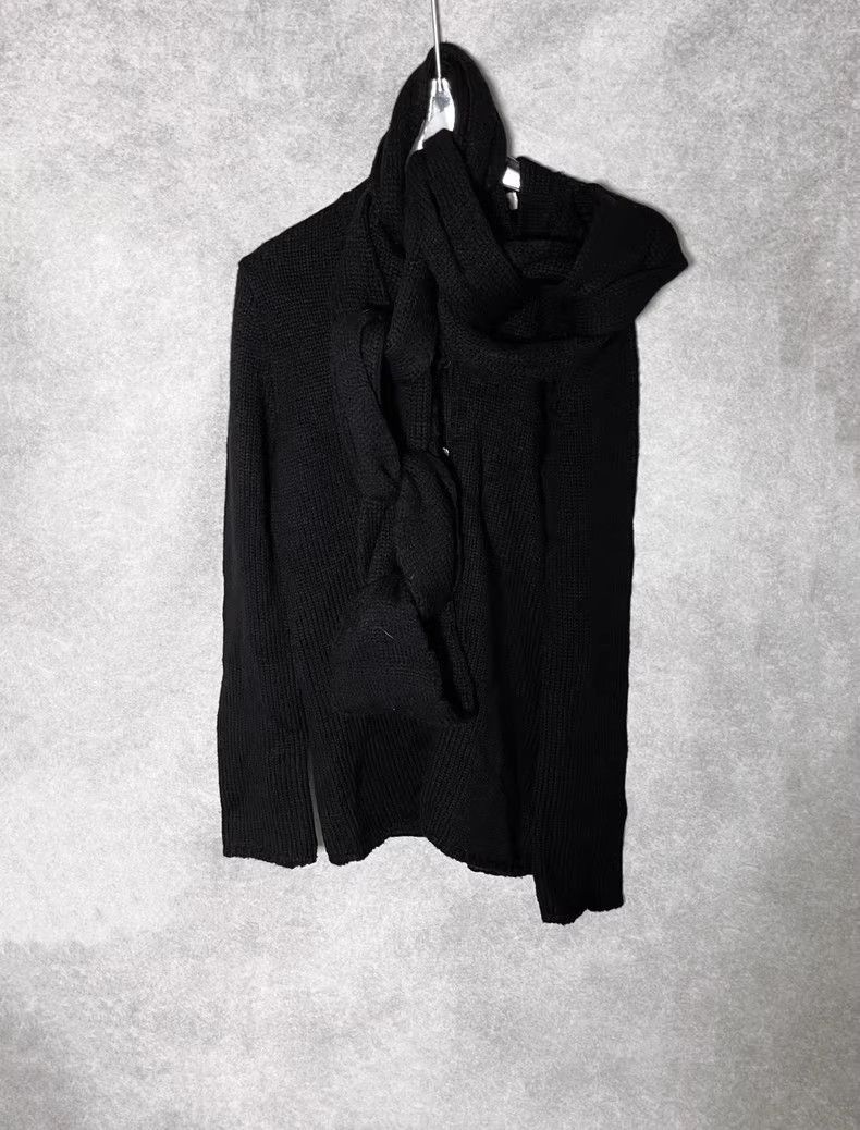 Comme des Garcons CDG buckle scarf knit cardigan sweater-2505 Size XS / US 0-2 / IT 36-38 - 4 Thumbnail