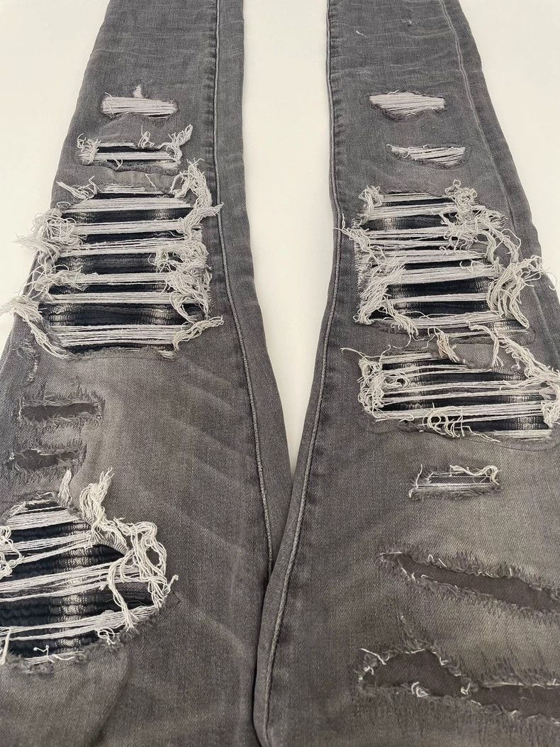 Amiri Amiri 16ss PPX1 Patchwork OG First Year Jeans 2502-Nextarro Size US 28 / EU 44 - 1 Thumbnail