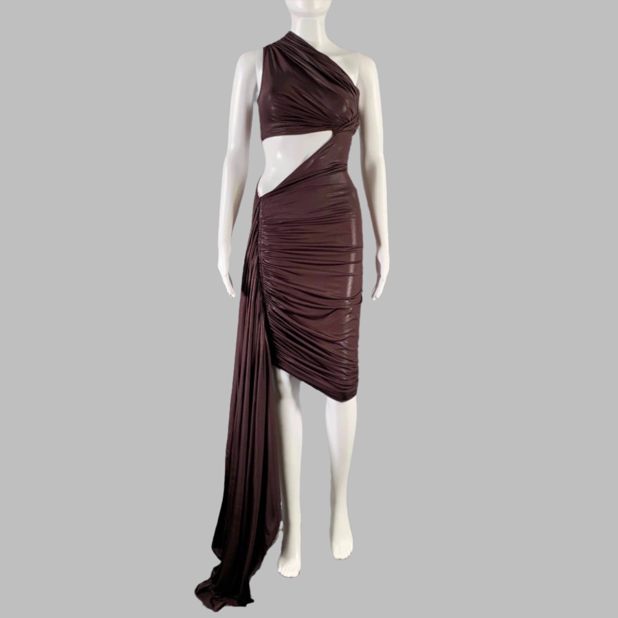 Rick Owens 'Lido Draped' Maxi Dress | Grailed