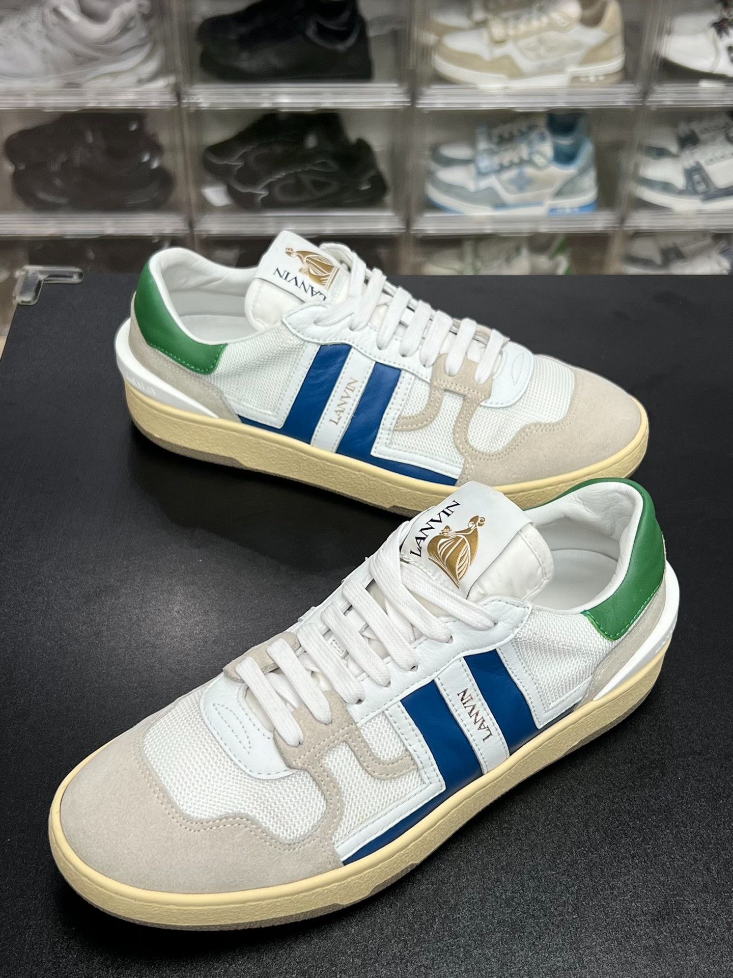 Lanvin Lanvin Blue Lowtop Sneakers 8 Men Size US 8 / EU 41 - 1 Thumbnail