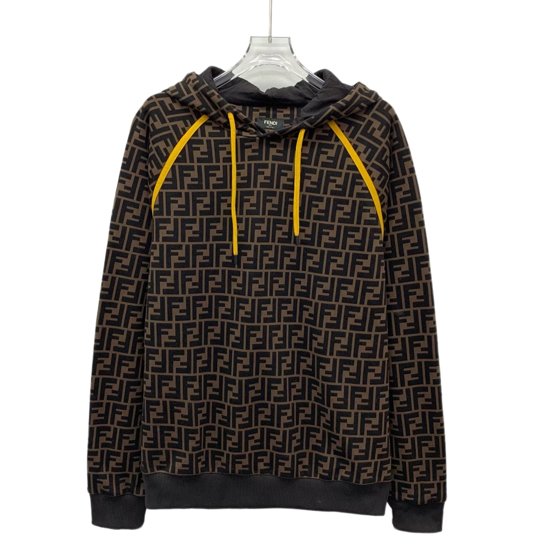 Fendi Fendi FF Monogram Hoodie Size S Size US S / EU 44-46 / 1 - 1 Thumbnail
