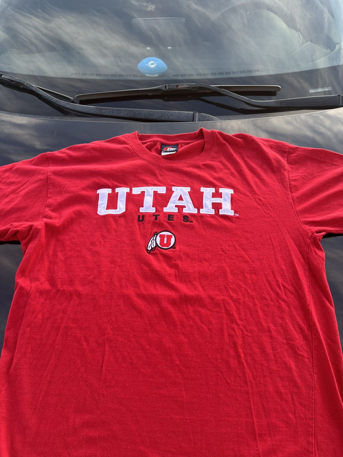 Vintage VINTAGE UTAH UTES PATCHED TEE Size US XL / EU 56 / 4 - 1 Thumbnail