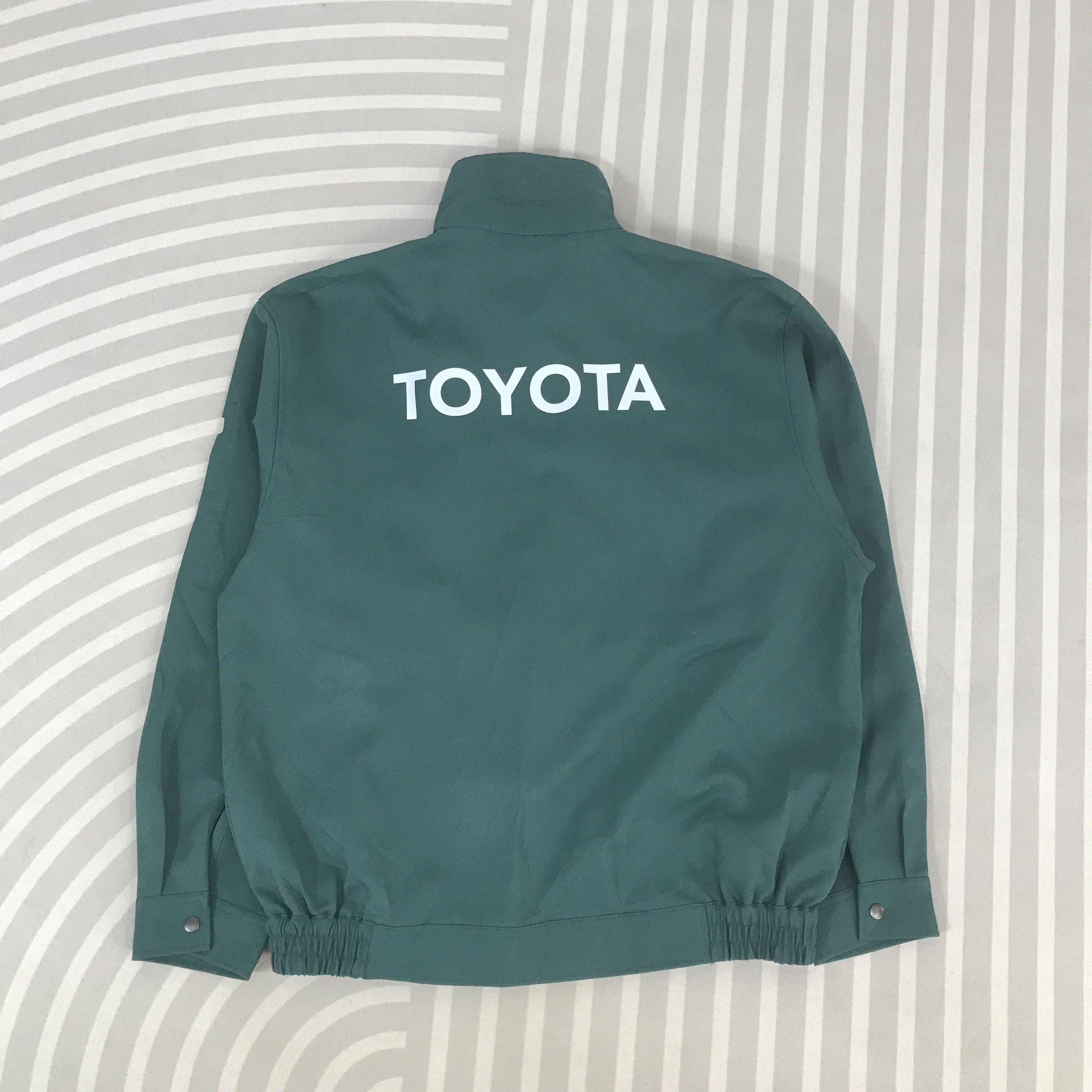Japanese Brand Vintage Toyota Racing work japan uniform custom Jacket Size US L / EU 52-54 / 3 - 1 Thumbnail