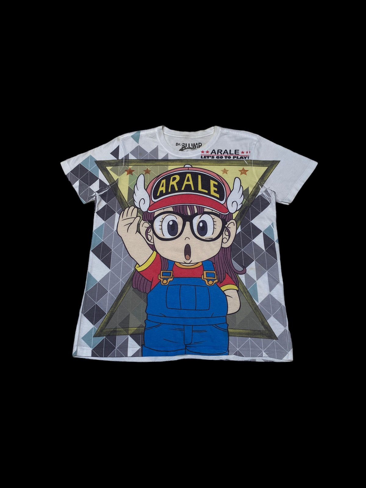 image of Vintage Japanese Dr Slump Arale T-Shirt 1990S in White, Men's (Size Medium)
