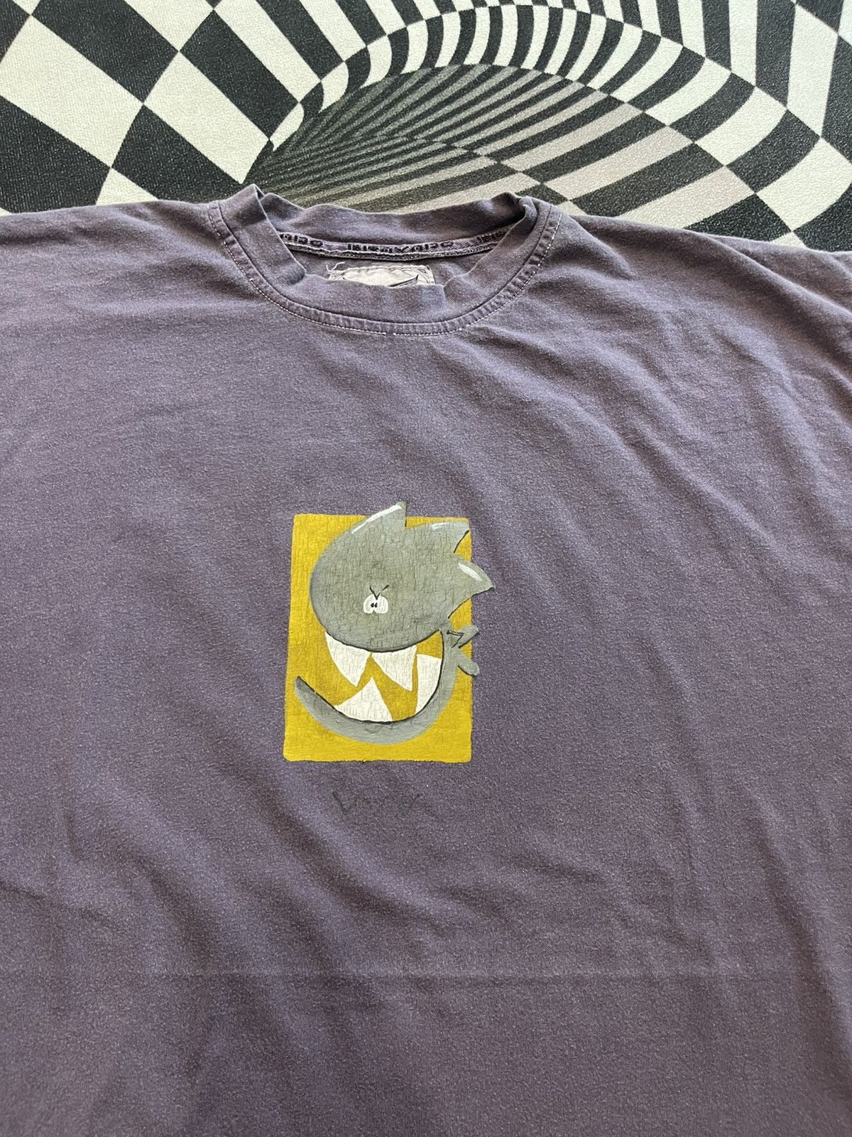 Bravado Bravado Australia Purple Shark / Fish Skeleton Art Tee Size US XL / EU 56 / 4 - 2 Thumbnail