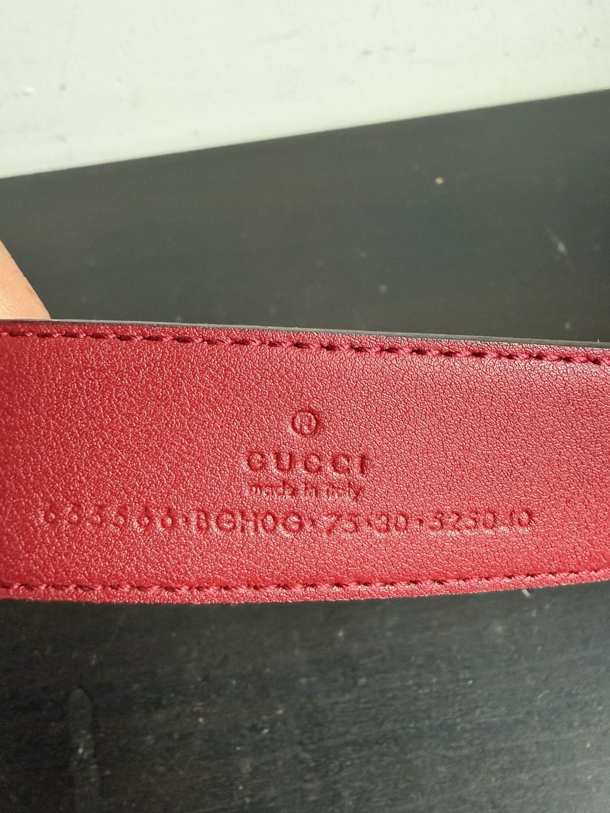 Gucci Gucci belt Size 26 - 3 Thumbnail