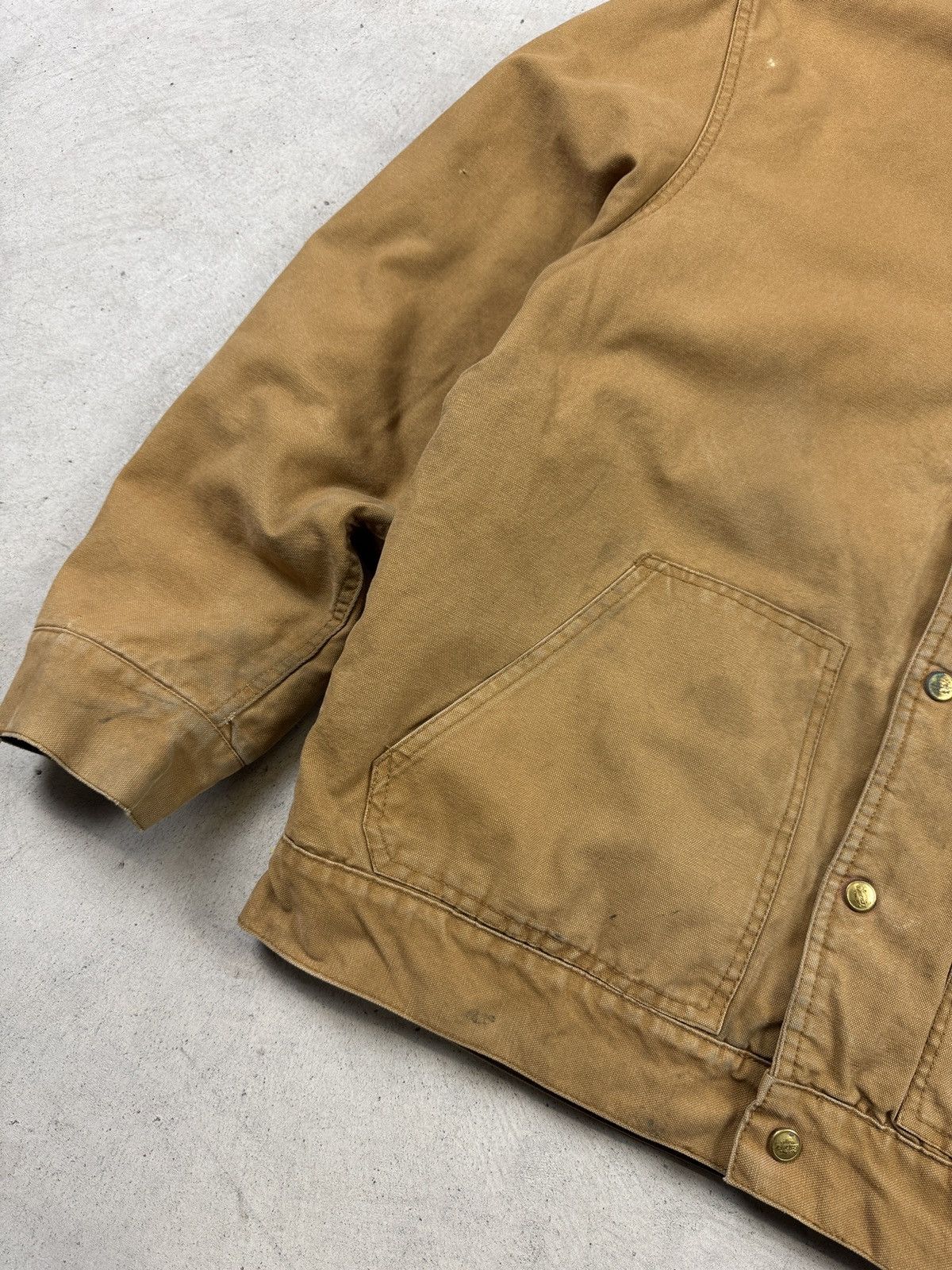 Dickies × Vintage Dickies Tan Work Jacket Size US XL / EU 56 / 4 - 3 Thumbnail