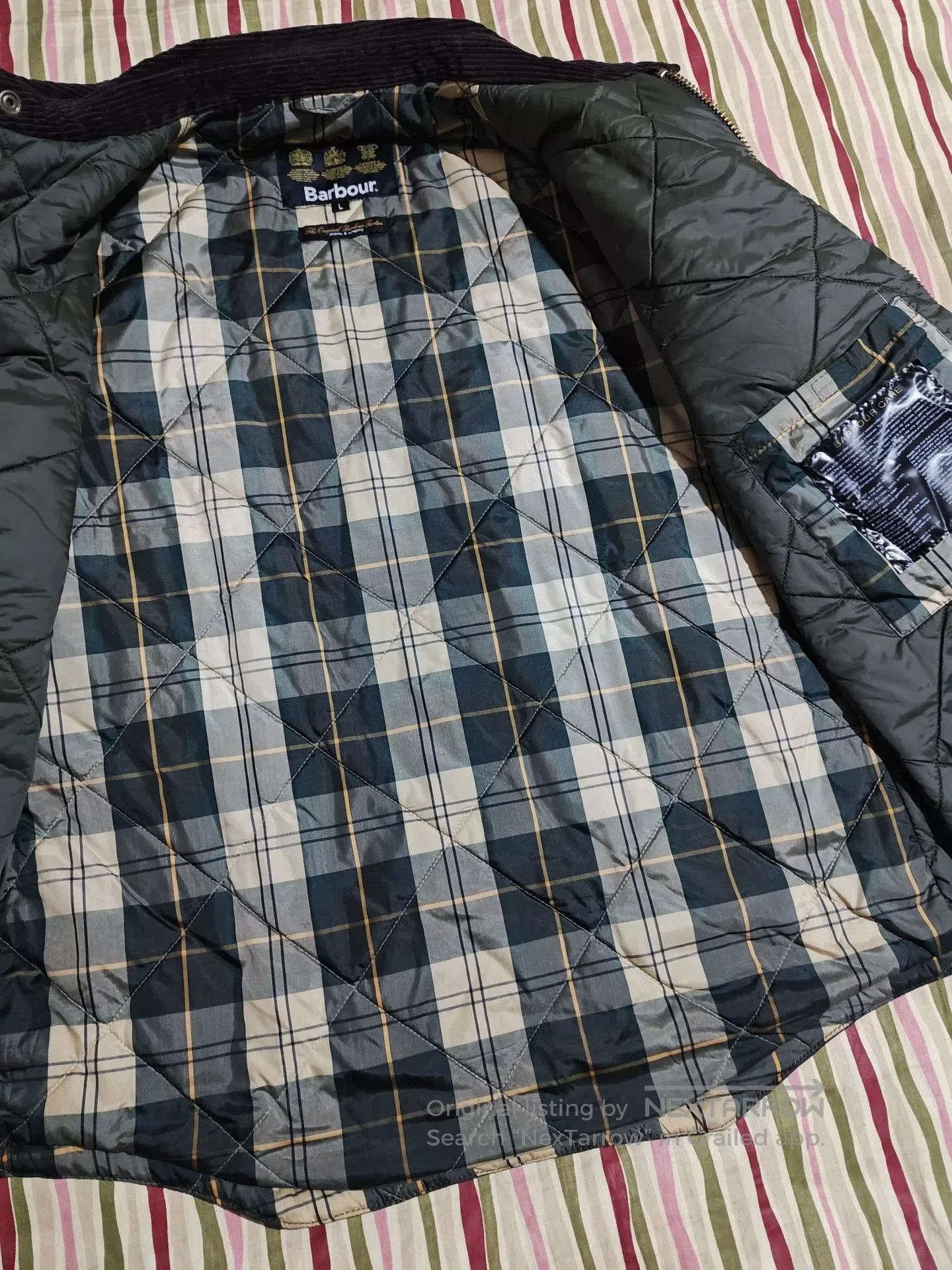 Barbour Bedale Waxed Cotton Jacket.