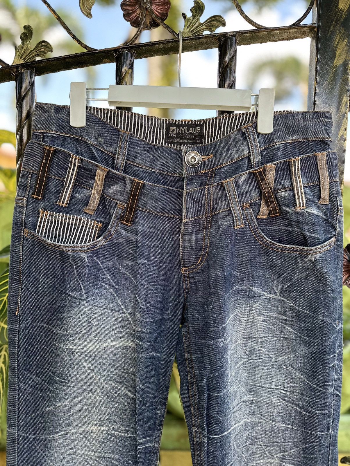 Kapital 💥 Double Waist Nylaus💥 Three Quarter Nylauss Brand Double 💥 Size US 32 / EU 48 - 5 Thumbnail