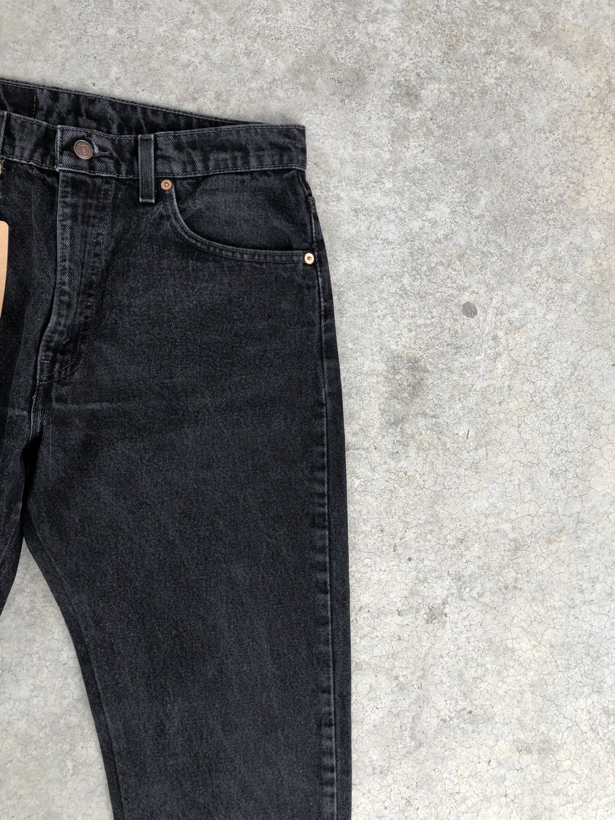 Levi's Vintage 90s Levis 550 Distressed Jeans Baggy Distressed Size US 32 / EU 48 - 4 Thumbnail