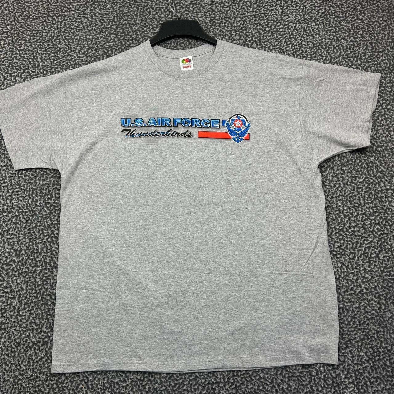 Fruit Of The Loom Vintage U.S Air Force Thunderbirds Shirt Men Deadstock 2XL Size US XXL / EU 58 / 5 - 1 Thumbnail