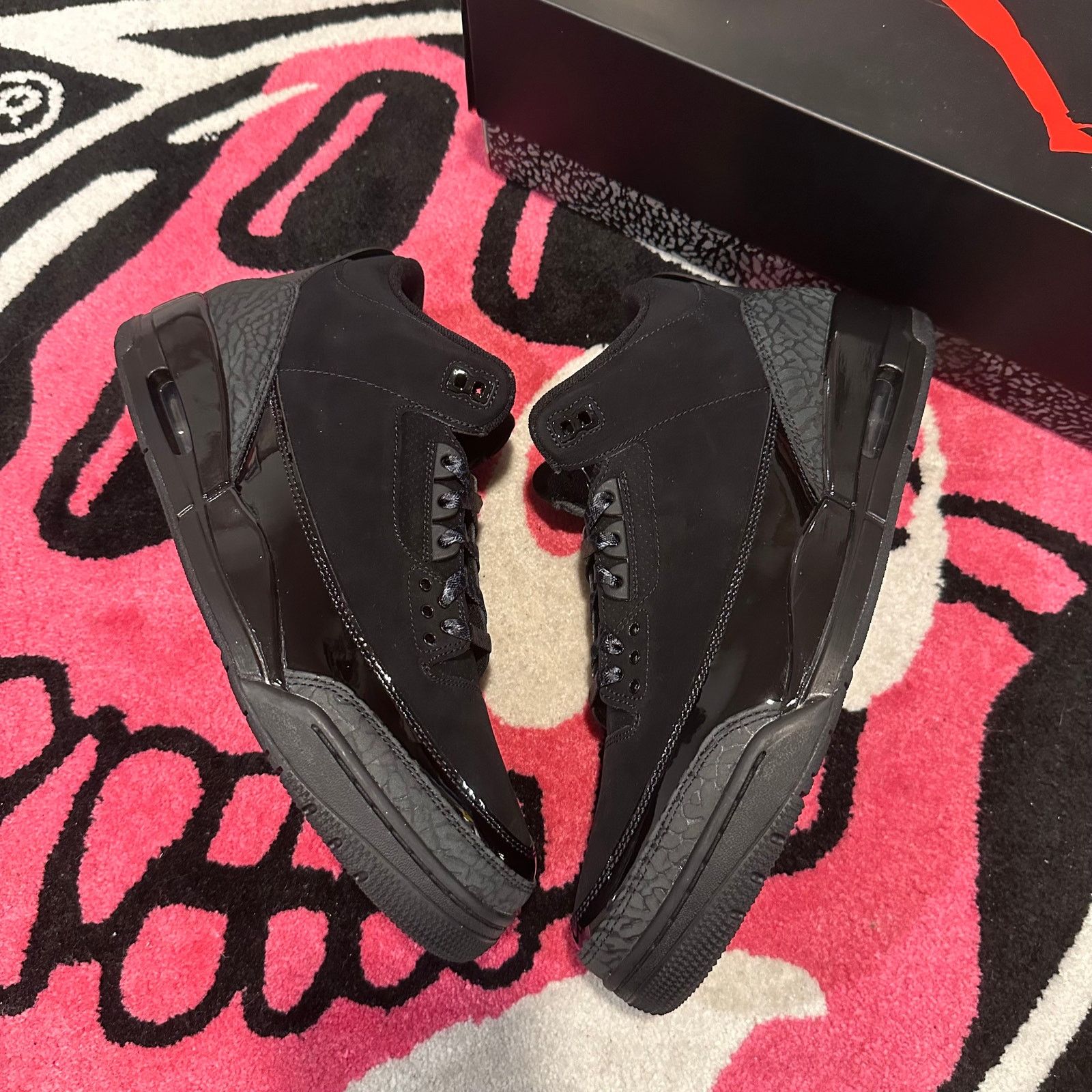 Jordan Brand Jordan 3 Retro Black Cat (2025) - Size 11.5 - Brand New Size US 11.5 / EU 44-45 - 3 Thumbnail