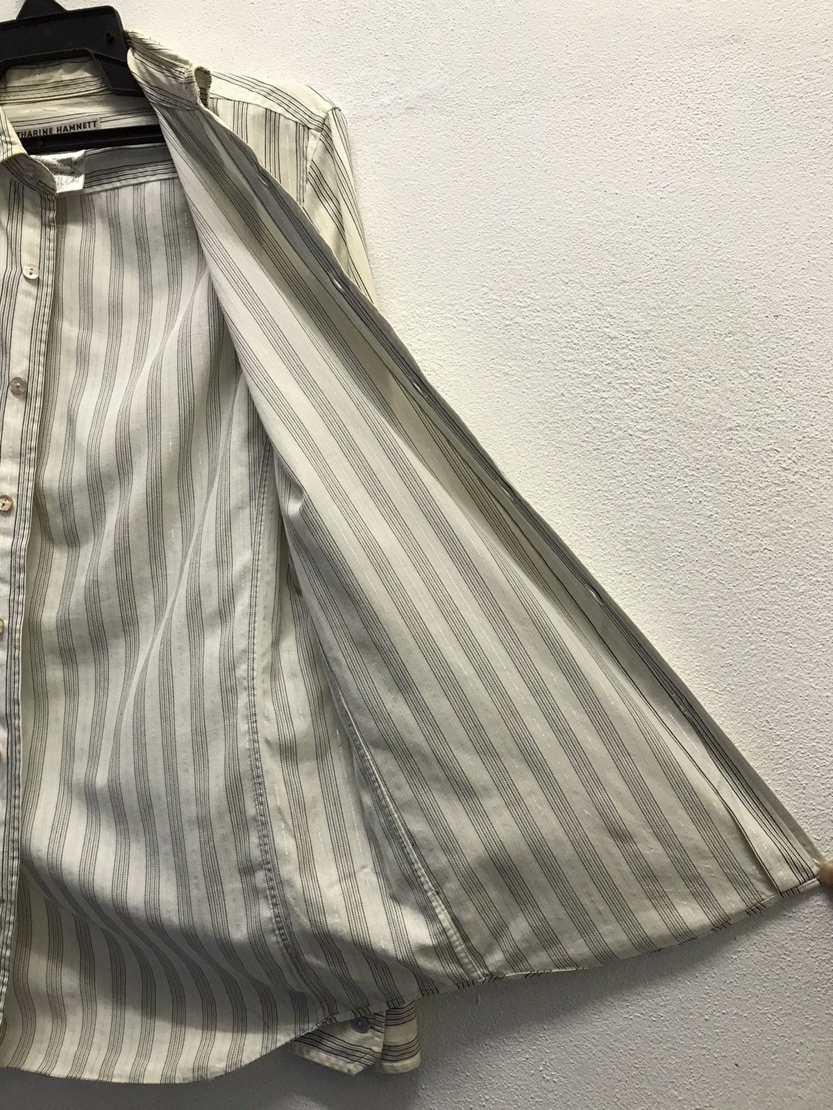 Japanese Brand × Katharine Hamnett London × Vintage Vintage Katharine Hamnett London MadeInJapan Shirt Button Up Size US M / EU 48-50 / 2 - 7 Thumbnail
