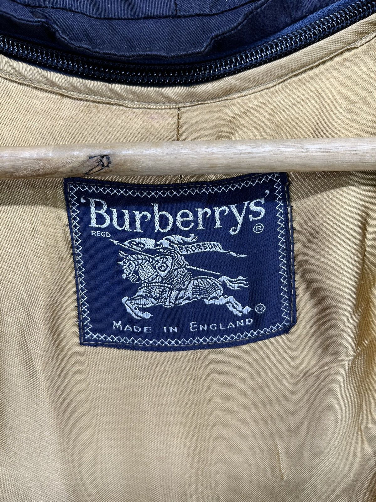 Burberry Vintage Burberry Button Up Luxury Long Jacket Size US M / EU 48-50 / 2 - 7 Thumbnail