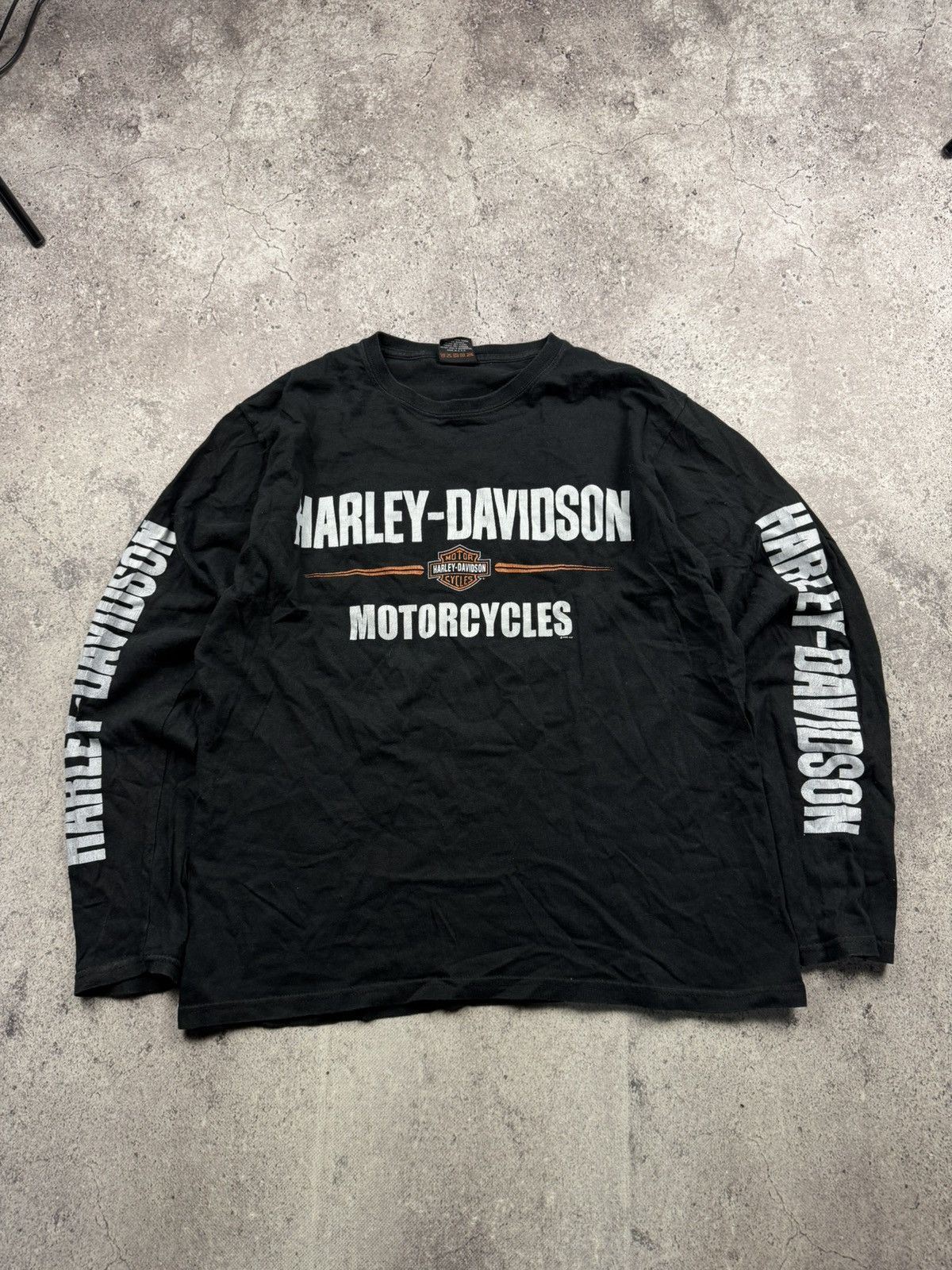 Harley Davidson Vintage Harley Davidson Francisco 2002 distressed faded tee Size US L / EU 52-54 / 3 - 3 Thumbnail