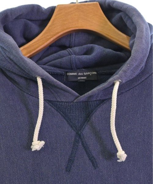 Comme des Garcons Homme Hoodie Cotton Logo Print Inseam Pocket Navy Blue Size US M / EU 48-50 / 2 - 4 Thumbnail