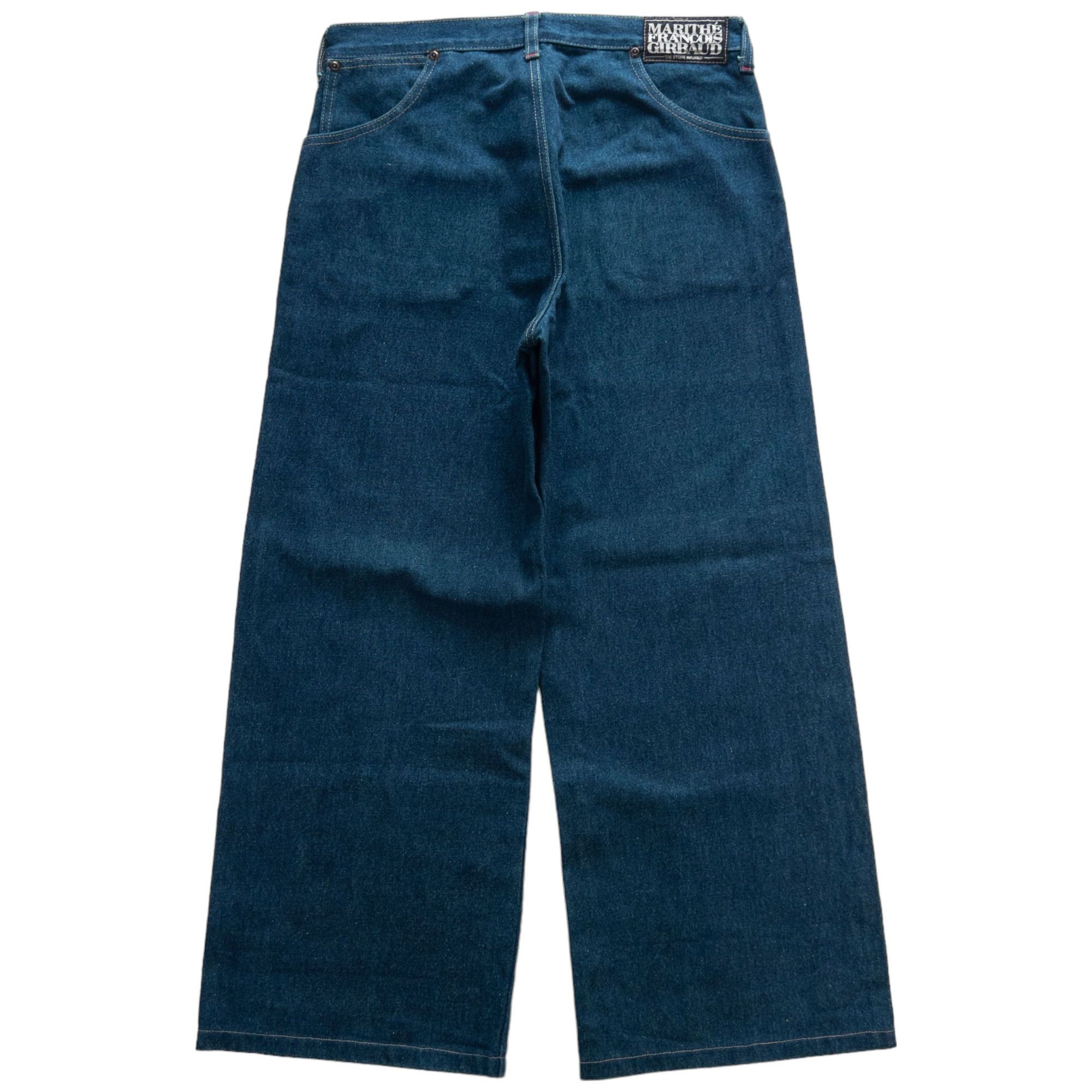 Marithe + Francois Girbaud Vintage Marithe + Francois Girbaud Reverse Jeans Size W32 Size US 32 / EU 48 - 2 Thumbnail