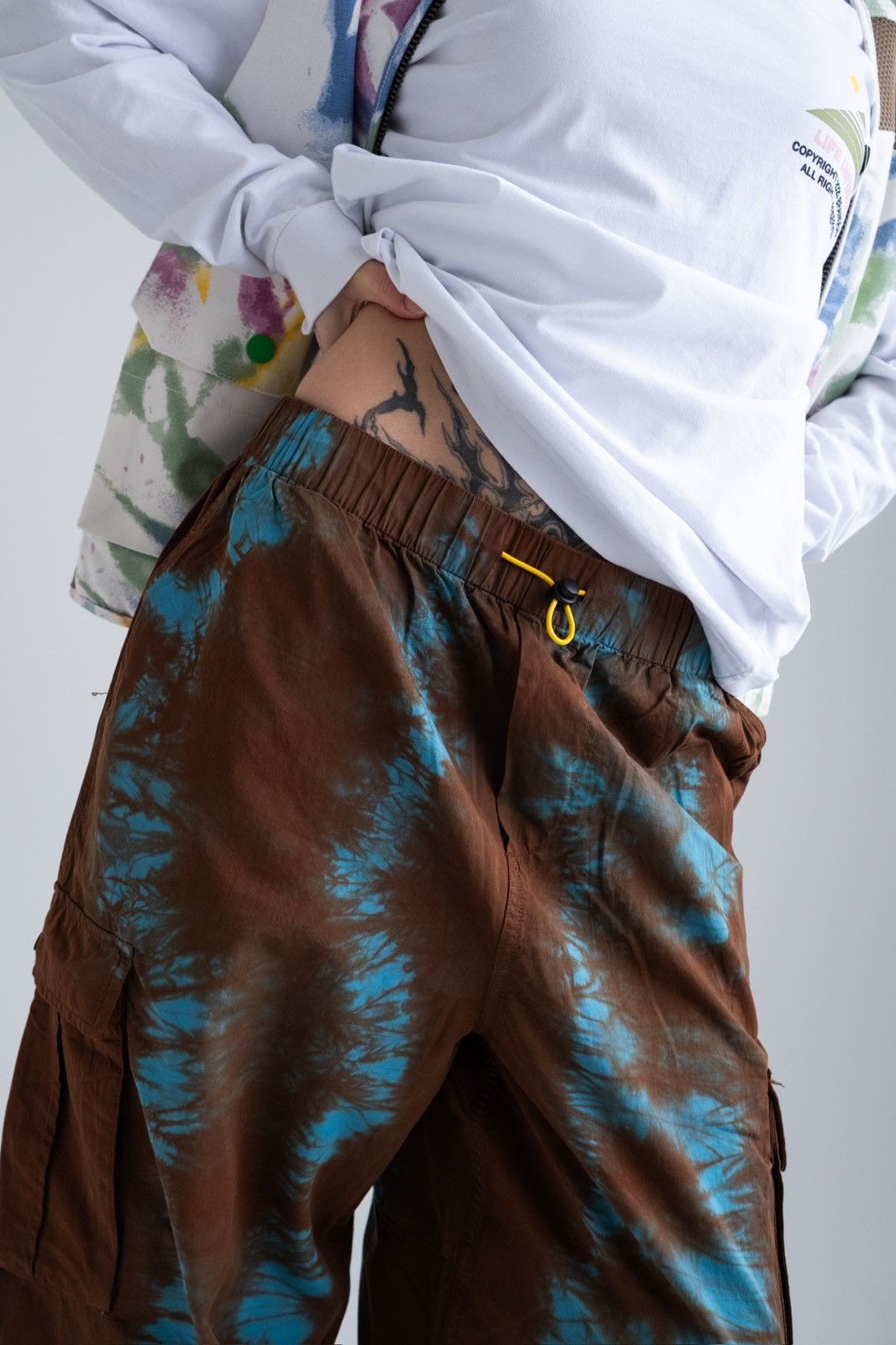 Brain Dead Brain Dead Zebra DYE Flight Pant Size US 30 / EU 46 - 2 Thumbnail