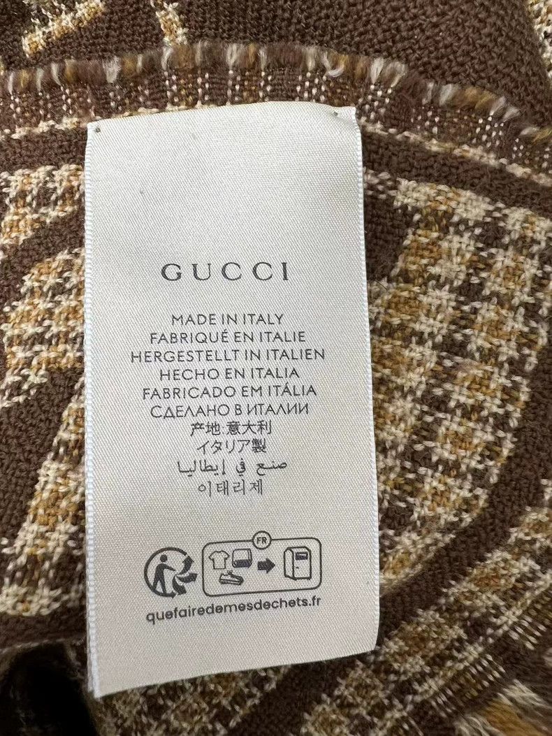 Gucci Gucci Old flower full LOGO scarf 2503-Nextarrow Size ONE SIZE - 6 Thumbnail