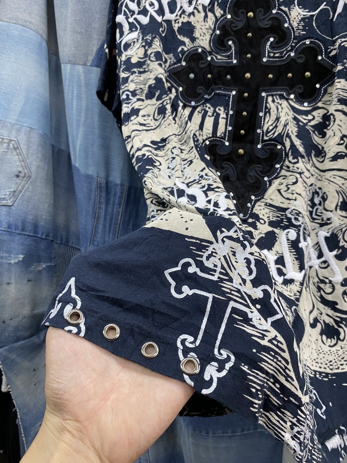 If Six Was Nine × Japanese Brand japanese brand cross fullprint Size US L / EU 52-54 / 3 - 12 Thumbnail