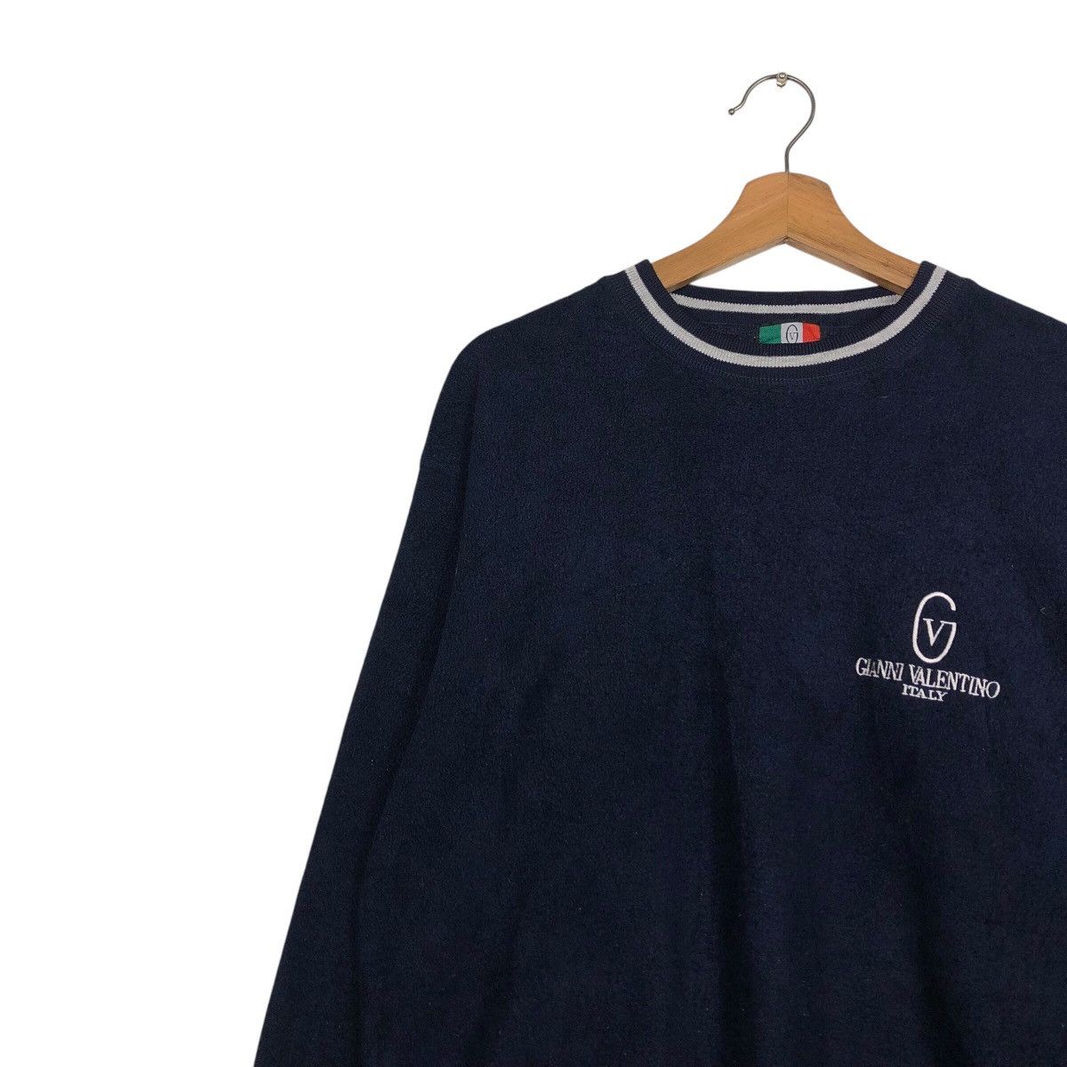 Japanese Brand 📌Vintage Sweatshirt Crewneck Gianni Valentino Italy Size US M / EU 48-50 / 2 - 8 Thumbnail