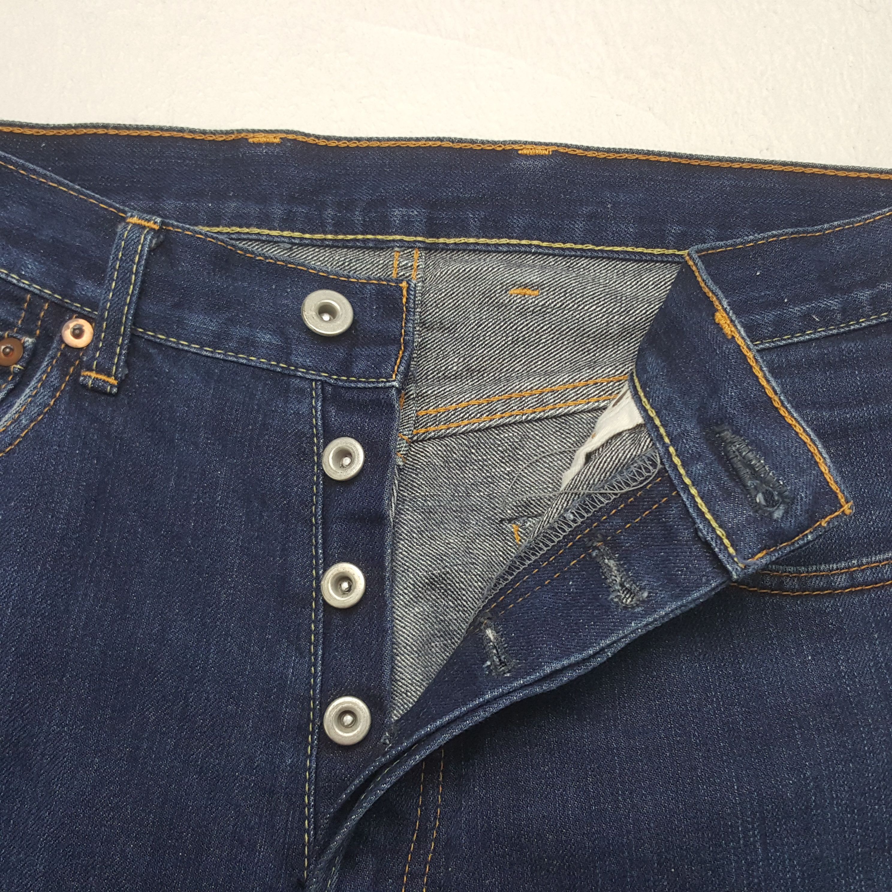 Futura Vintage Futura Japanese Brand Pocket Art Denim Jeans RR14 Size US 30 / EU 46 - 7 Thumbnail