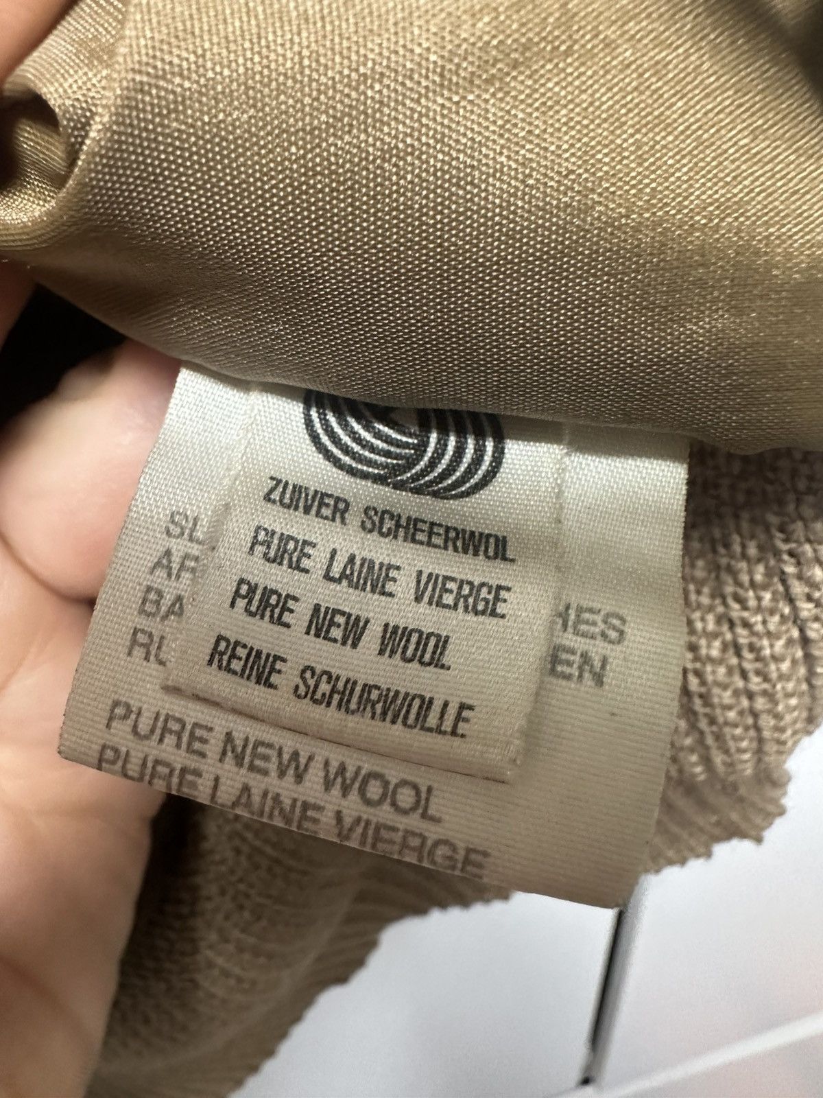 Vintage 60s Archive Jacket Wool Leather Vintage Rare Size US M / EU 48-50 / 2 - 5 Thumbnail