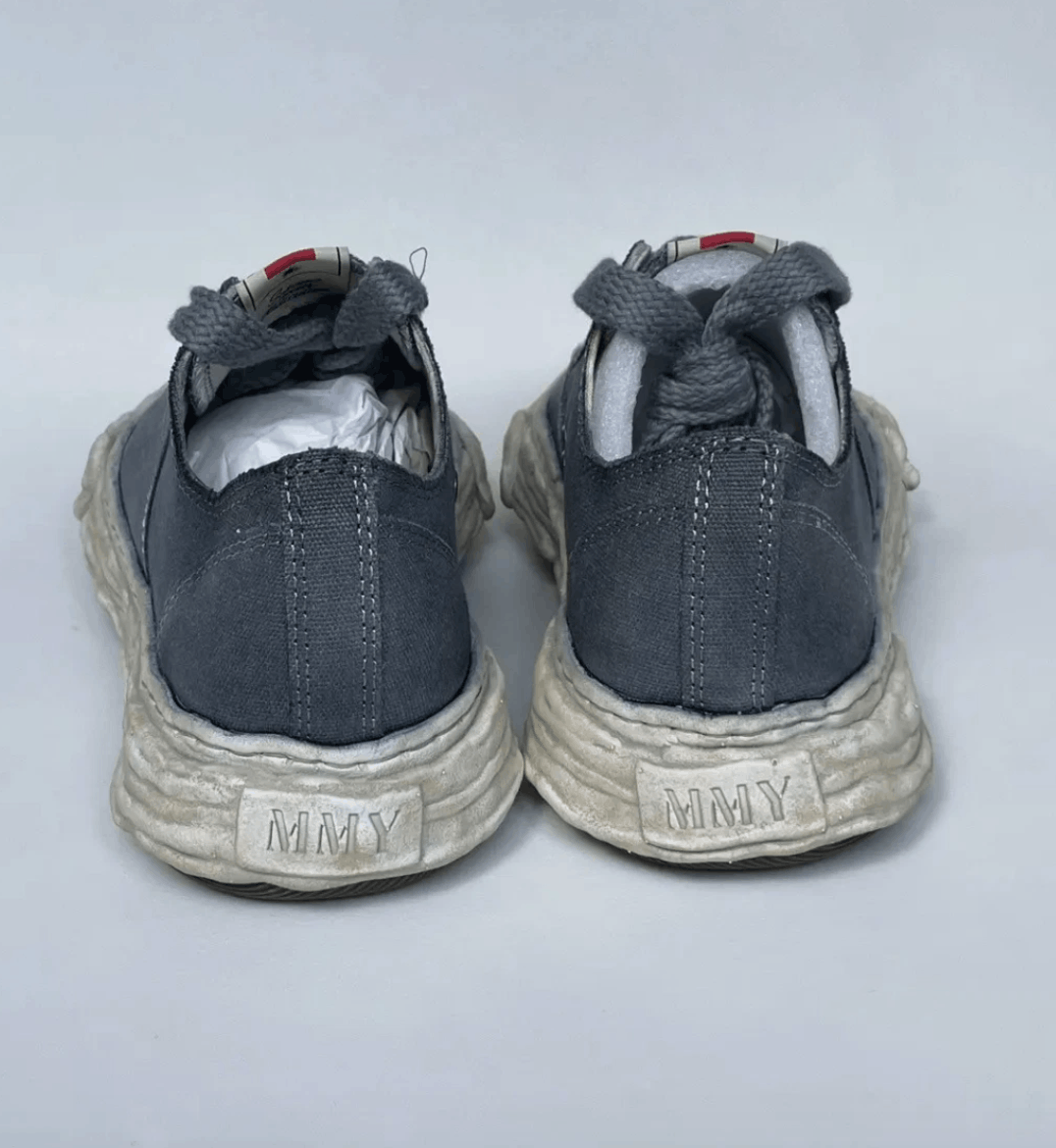 Black Canvas ‘Peterson’ Original Sole Sneakers