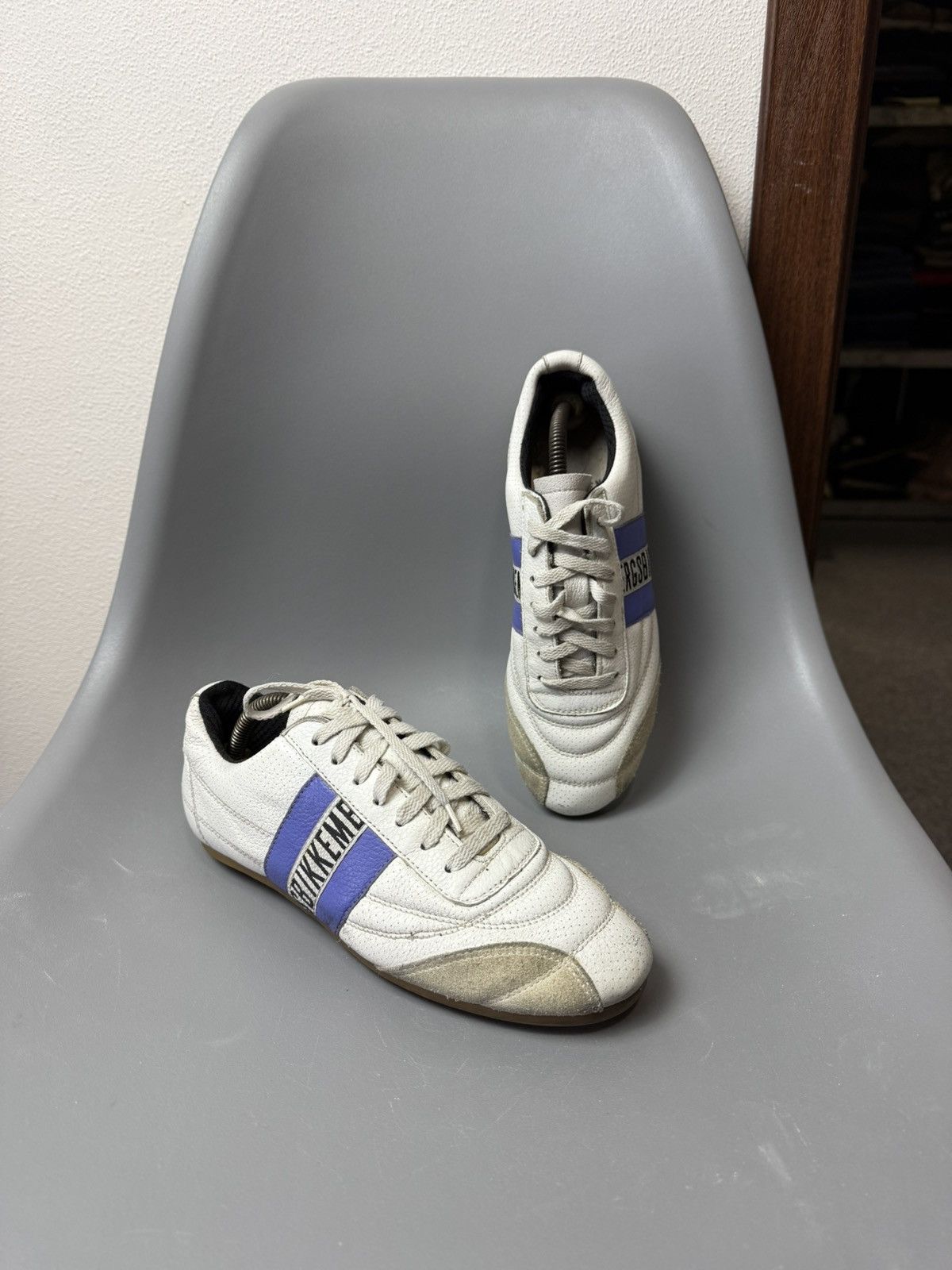 Dirk Bikkembergs Vintage Dirk Bikkembergs Trainer Soccer Shoes Y2k Size US 5 / EU 37 - 14 Thumbnail