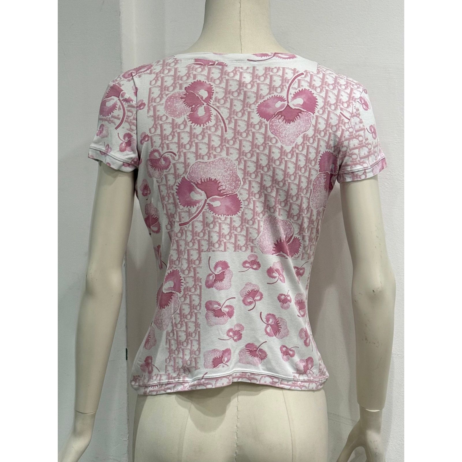 Dior 2000s Christian Dior by Galliano monogram t-shirt Size M / US 6-8 / IT 42-44 - 6 Thumbnail